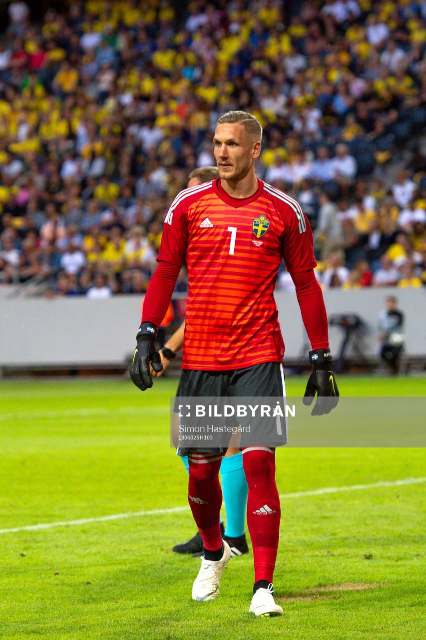 Sveriges målvakt Robin Olsen