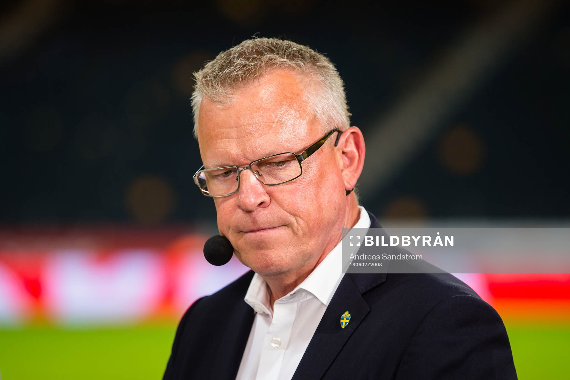 Sveriges förbundskapten Janne Andersson