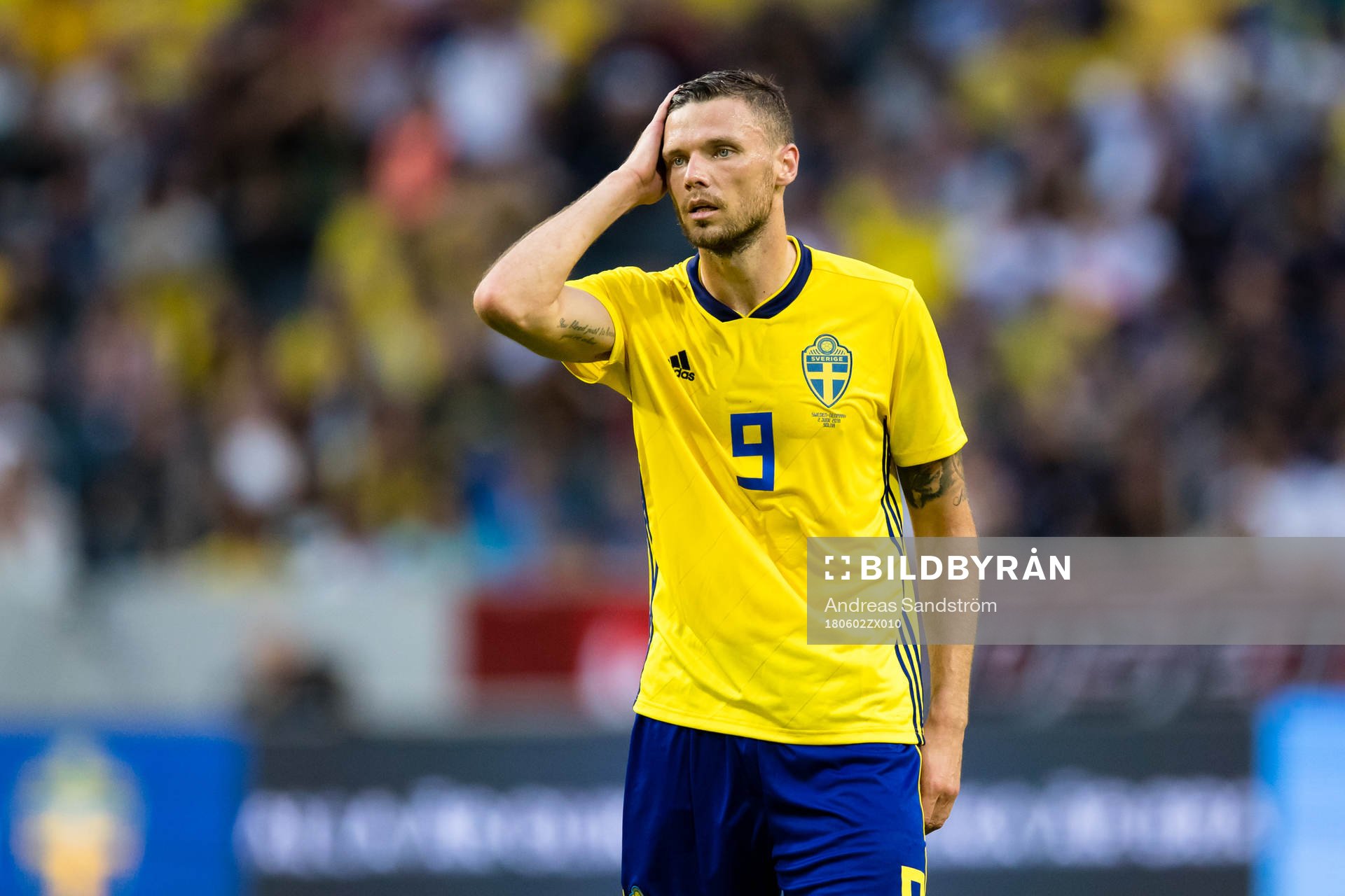 Sveriges Marcus Berg deppar