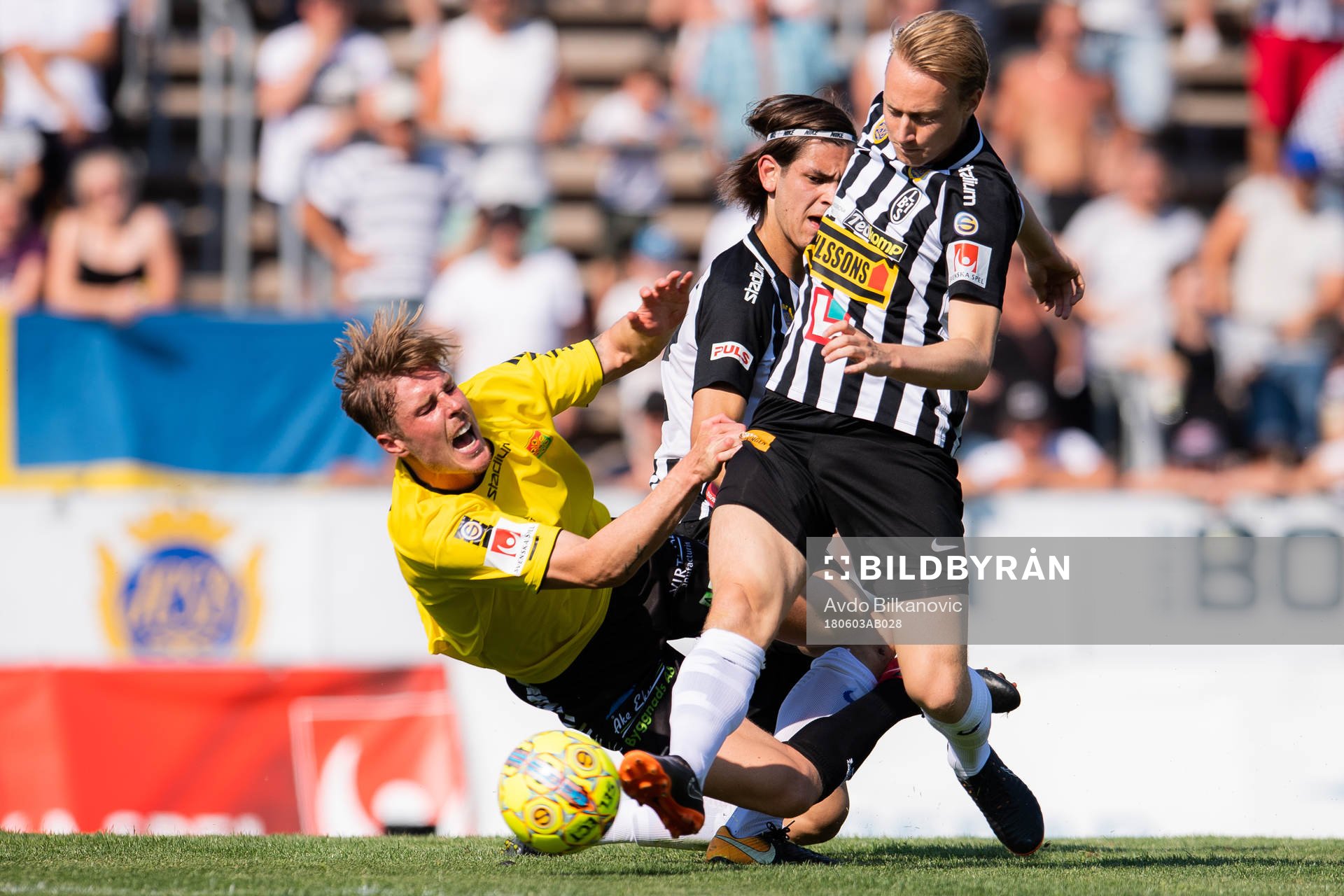 Landskronas Måns Ekvall och GAIS Marcus Bergholtz