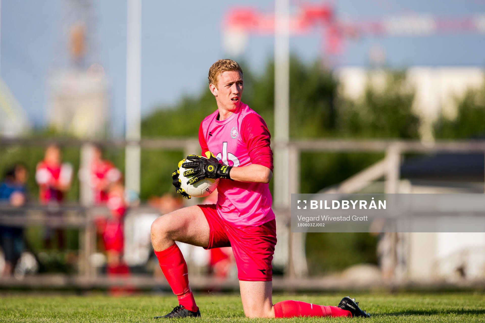 Goalkeeper Egil Selvik of Nest-Sotra
