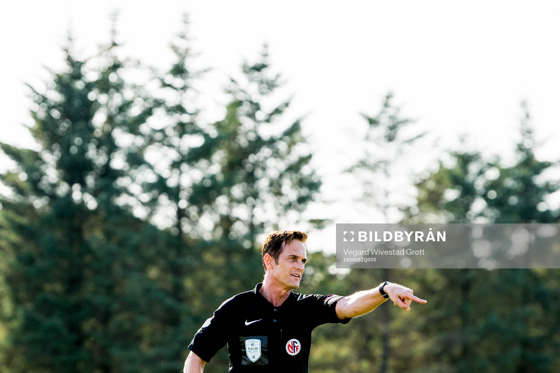 Referee Bjørn Hansen