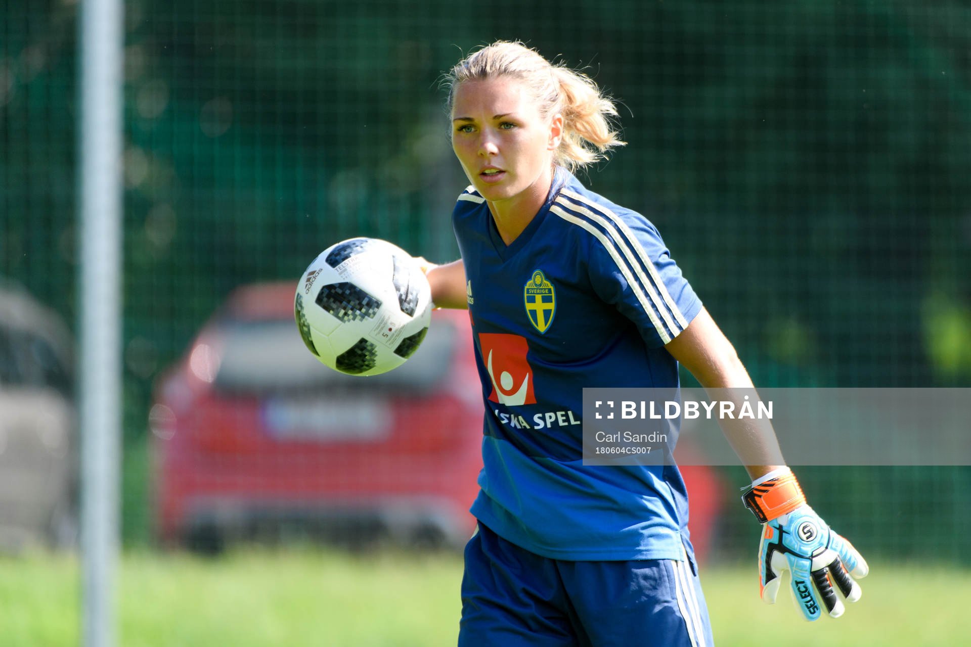 Målvakt Jennifer Falk