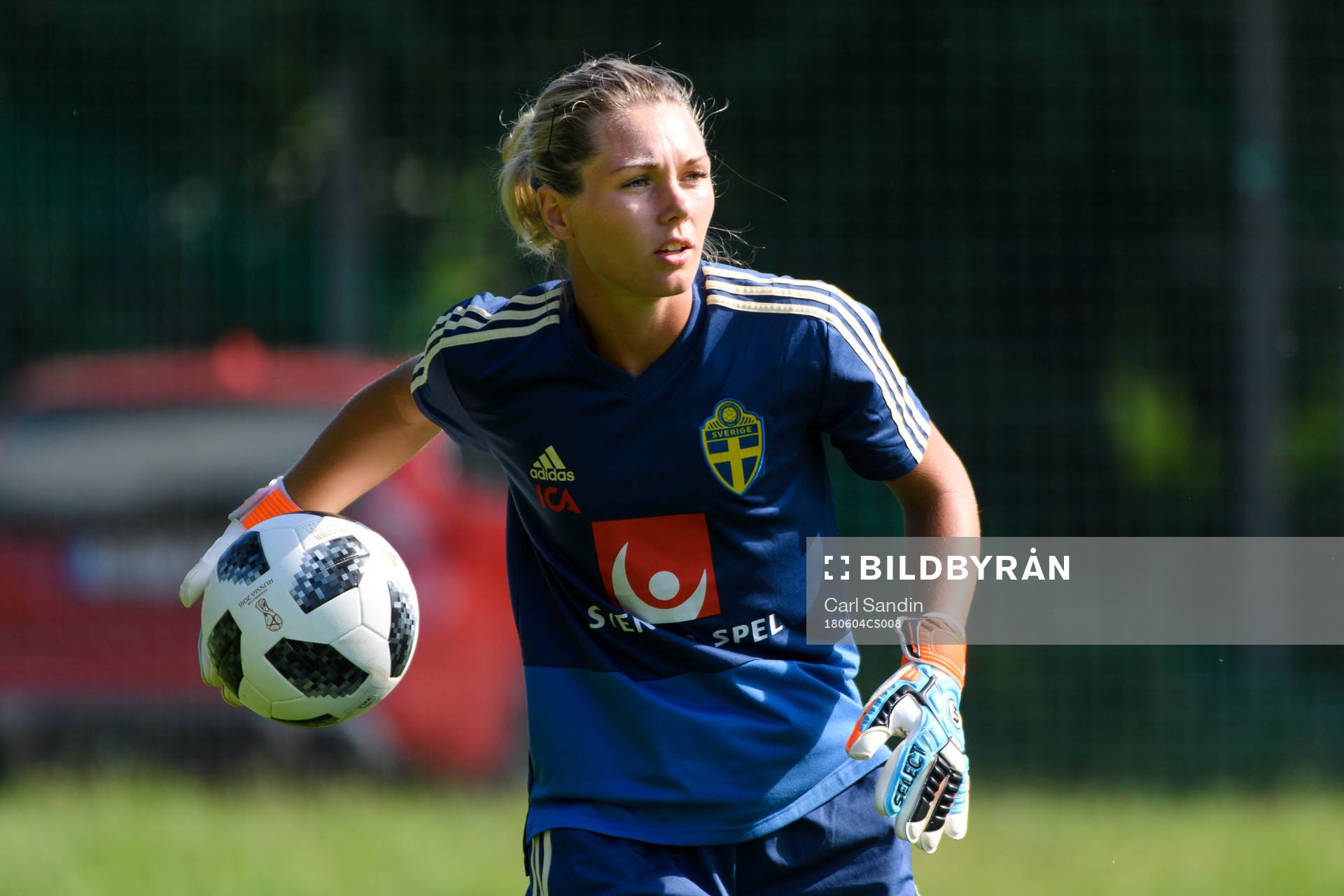 Målvakt Jennifer Falk