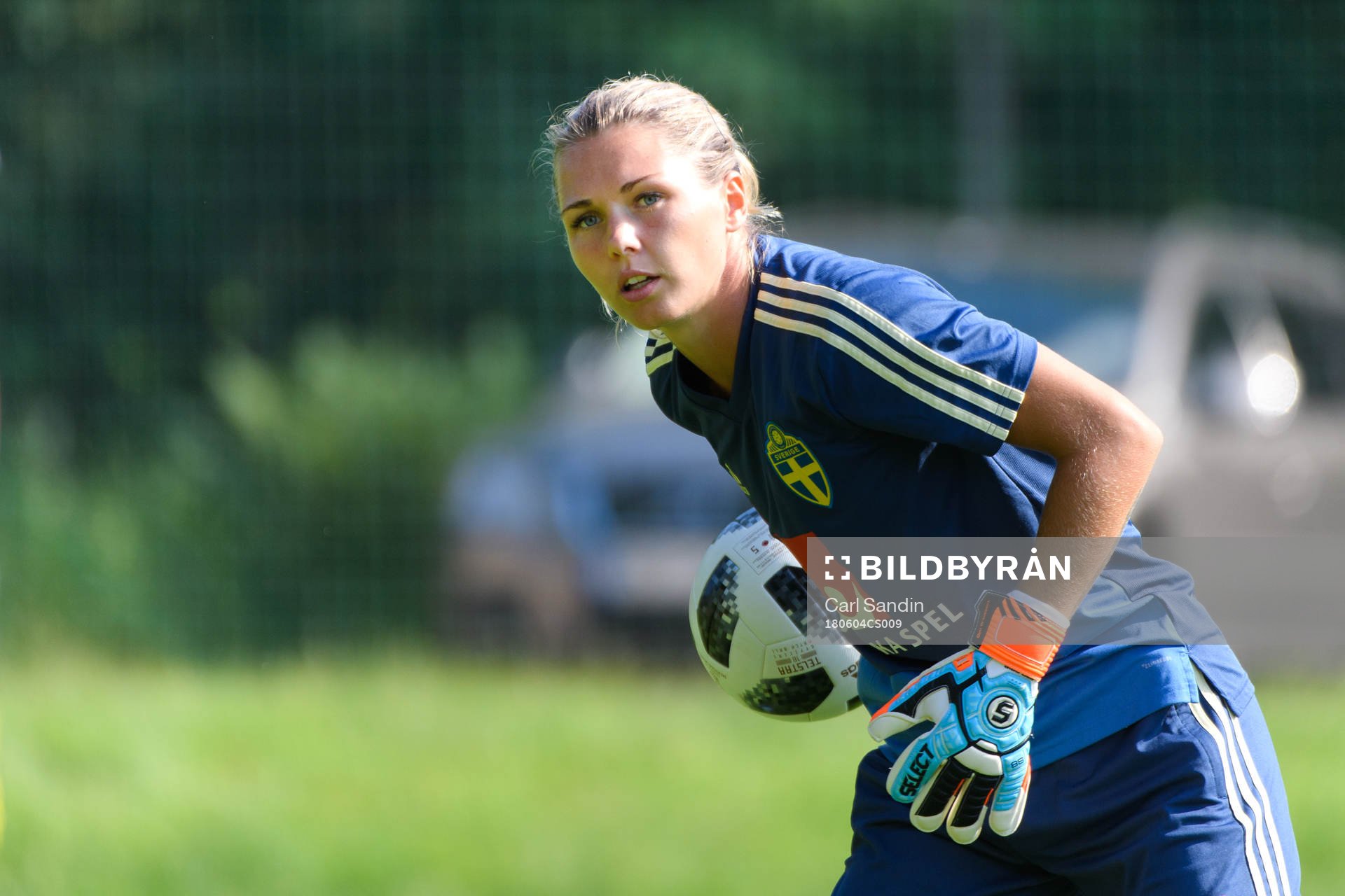 Målvakt Jennifer Falk