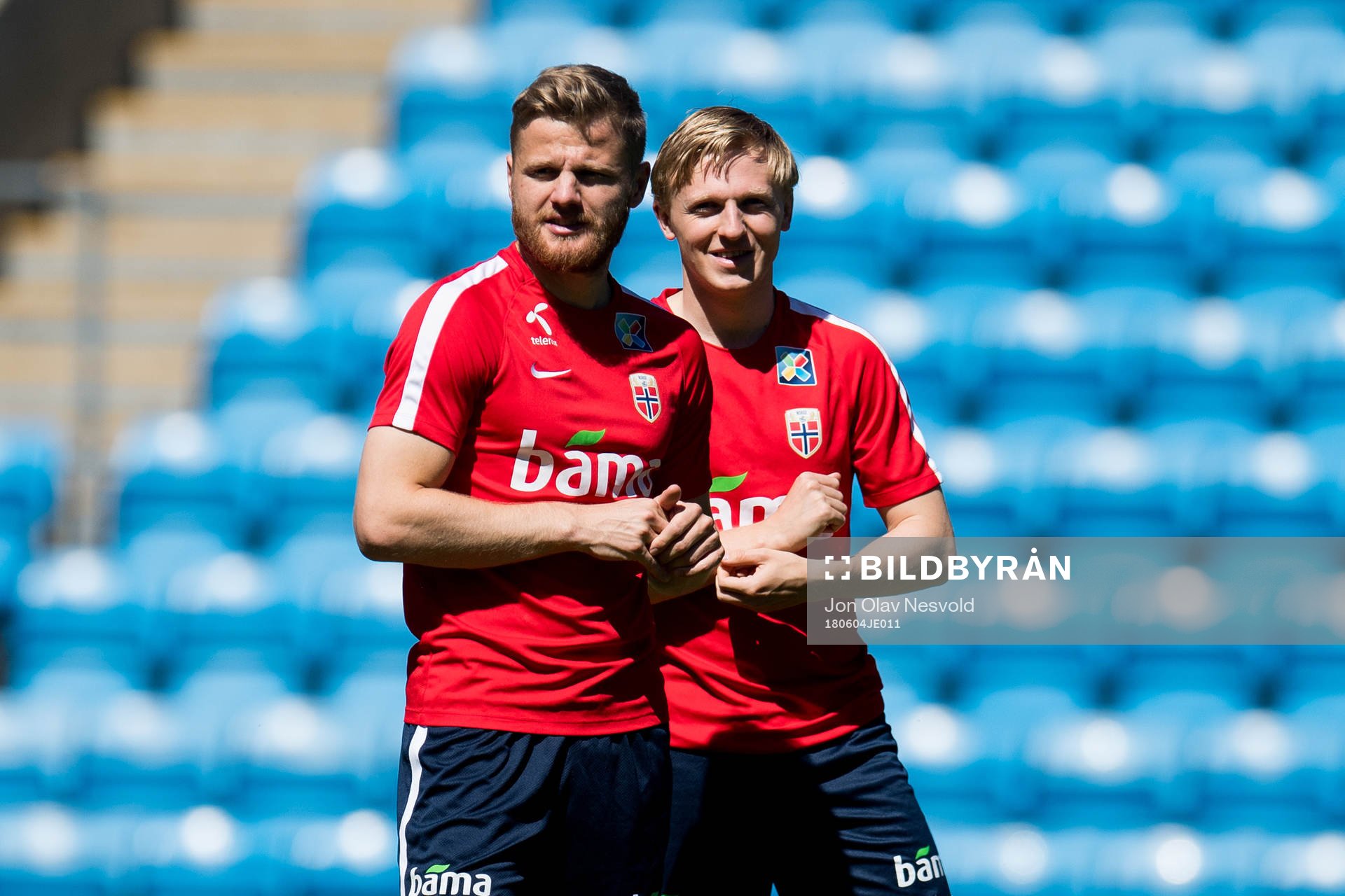 Fredrik Midtsjø and Mats Møller Dæhli of Norway