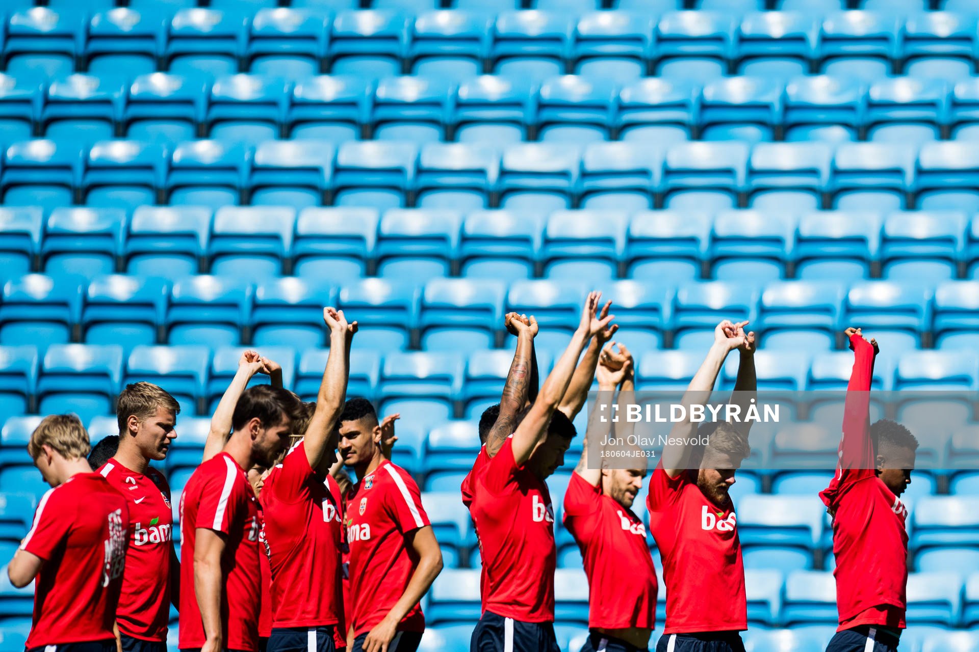 The players of Norway