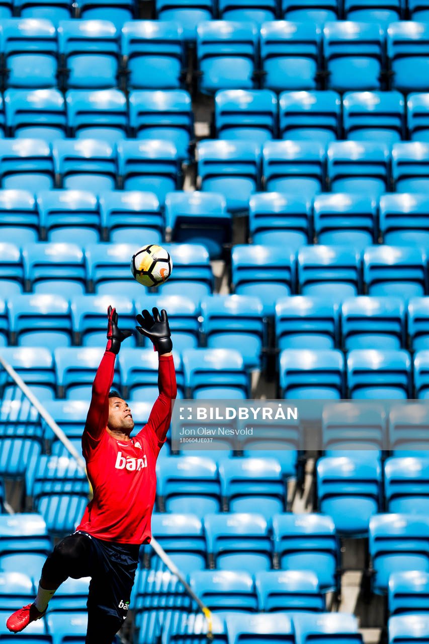 Goalkeeper Sten Grytebust of Norway