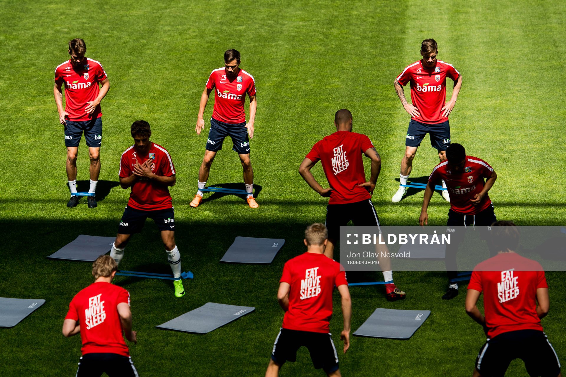 The players of Norway