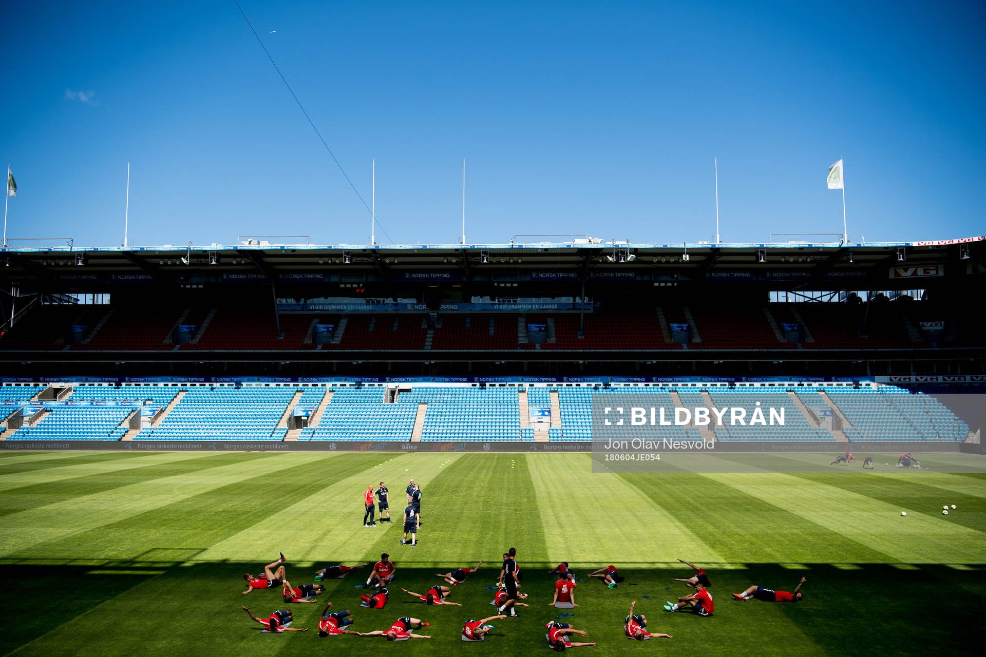 General view of Ullevaal Stadion