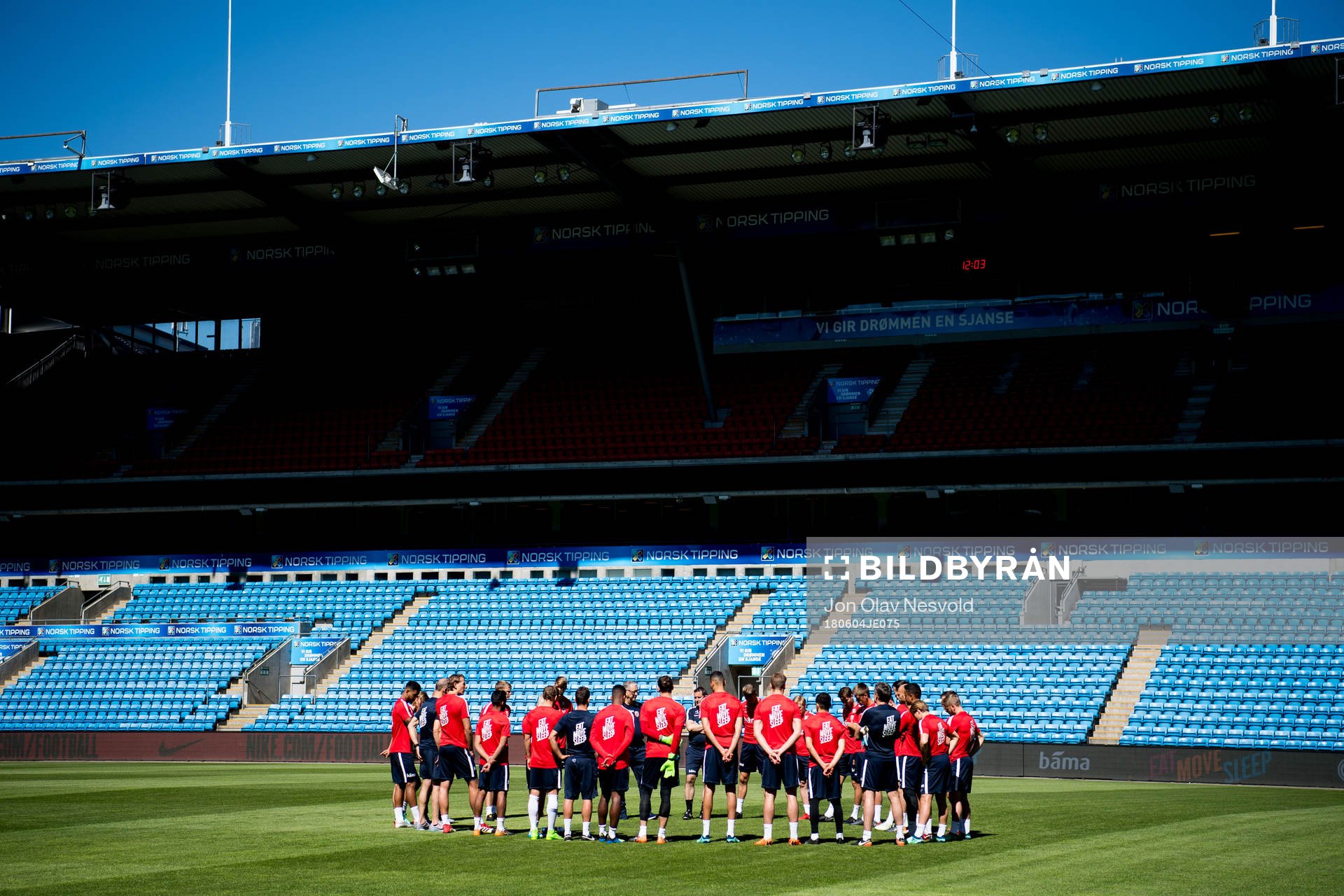 General view of Ullevaal Stadion