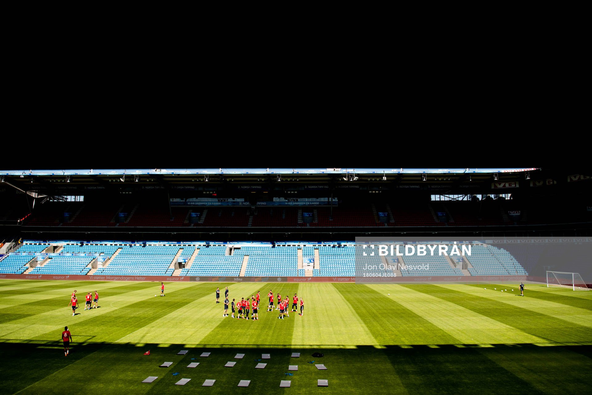 General view of Ullevaal Stadion