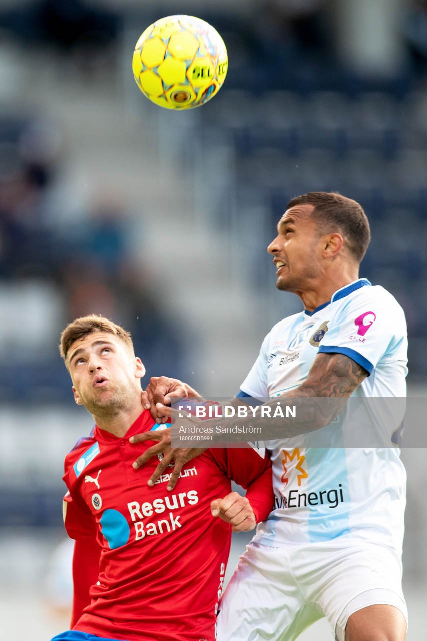 Helsingborgs Mattias Almeida Sundell och Gefles Netan