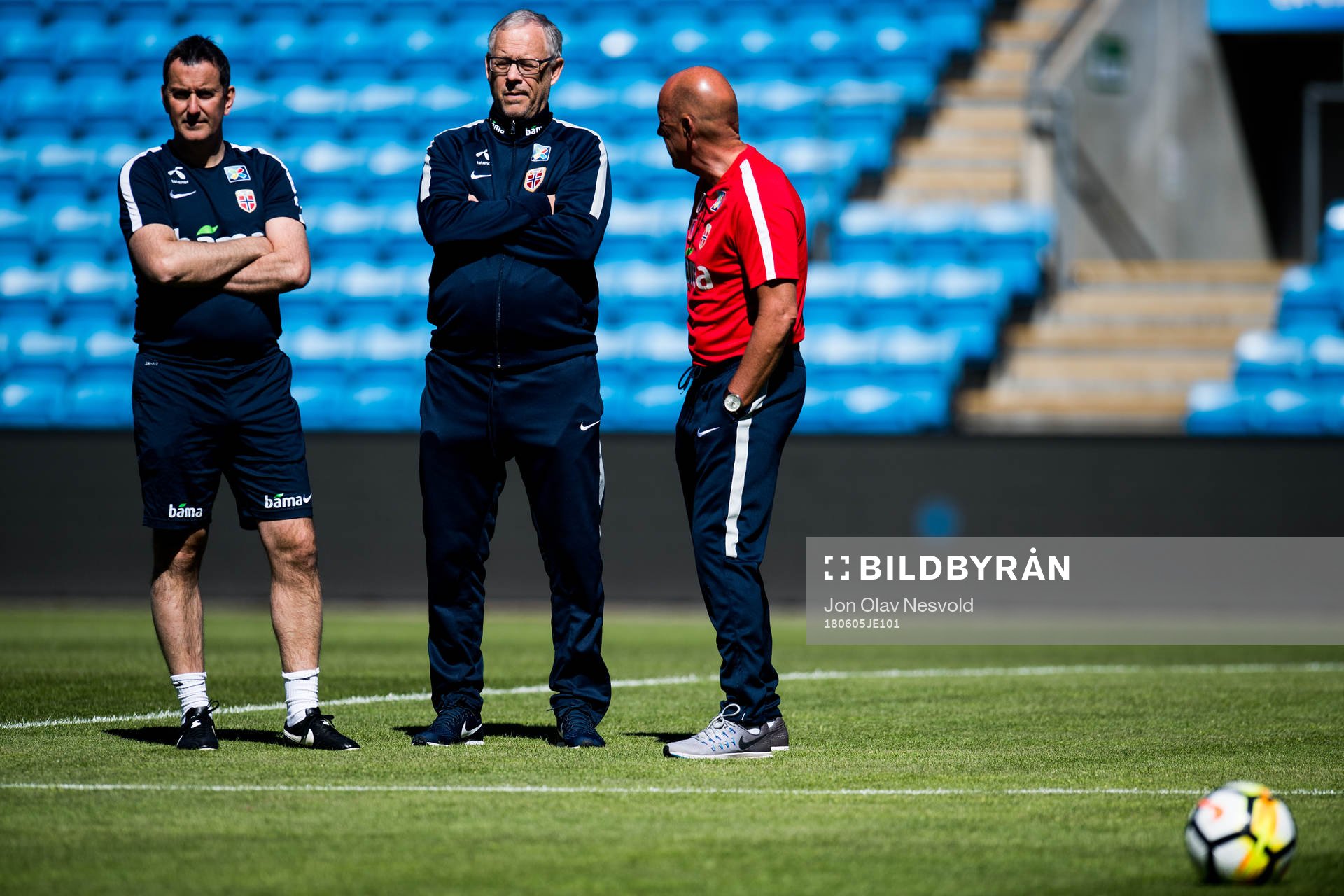 Per Joar Hansen, assistant coach, Lars Lagerbäck, head