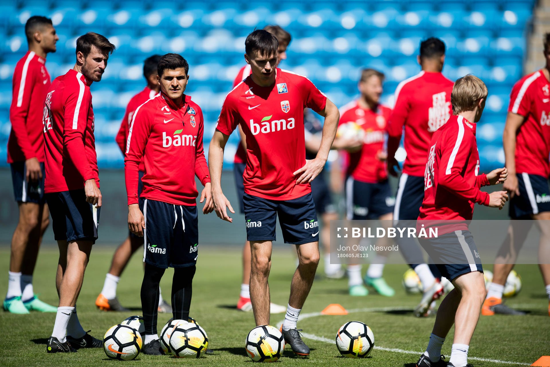 Håvard Nordtveit, Tarik Elyounoussi and Ole Kristian