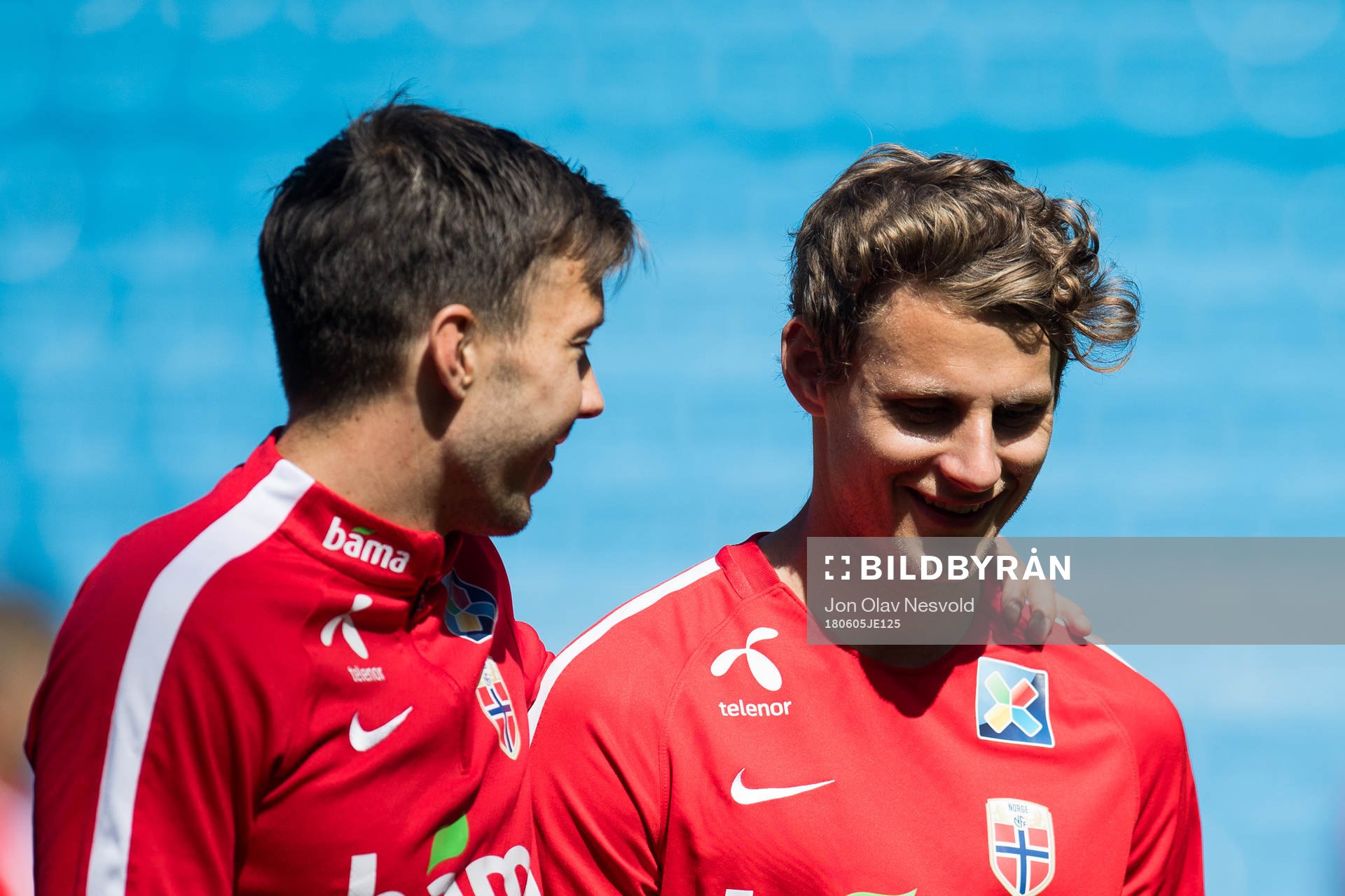Martin Linnes and Vegar Eggen Hedenstad of Norway
