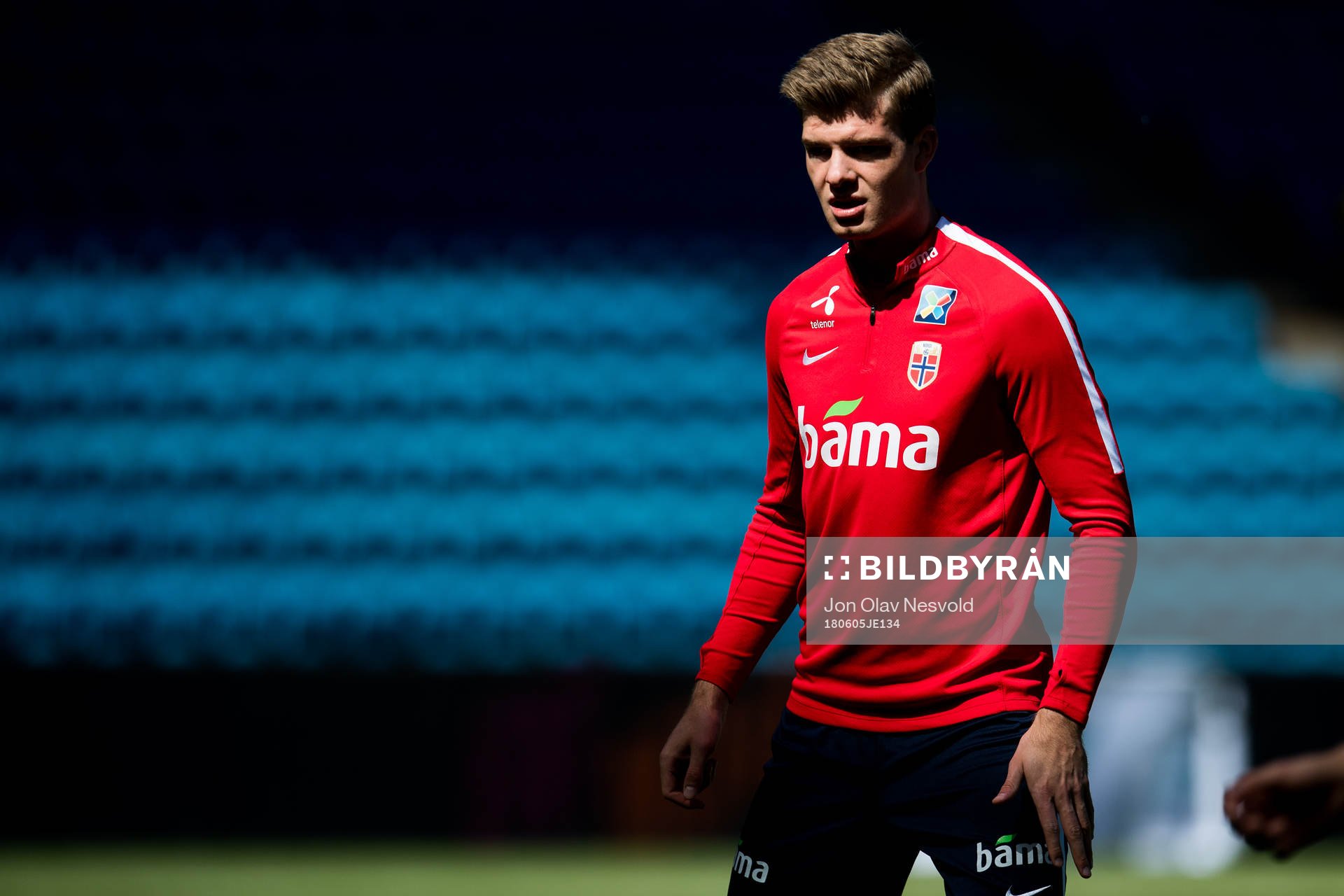 Alexander Sørloth of Norway