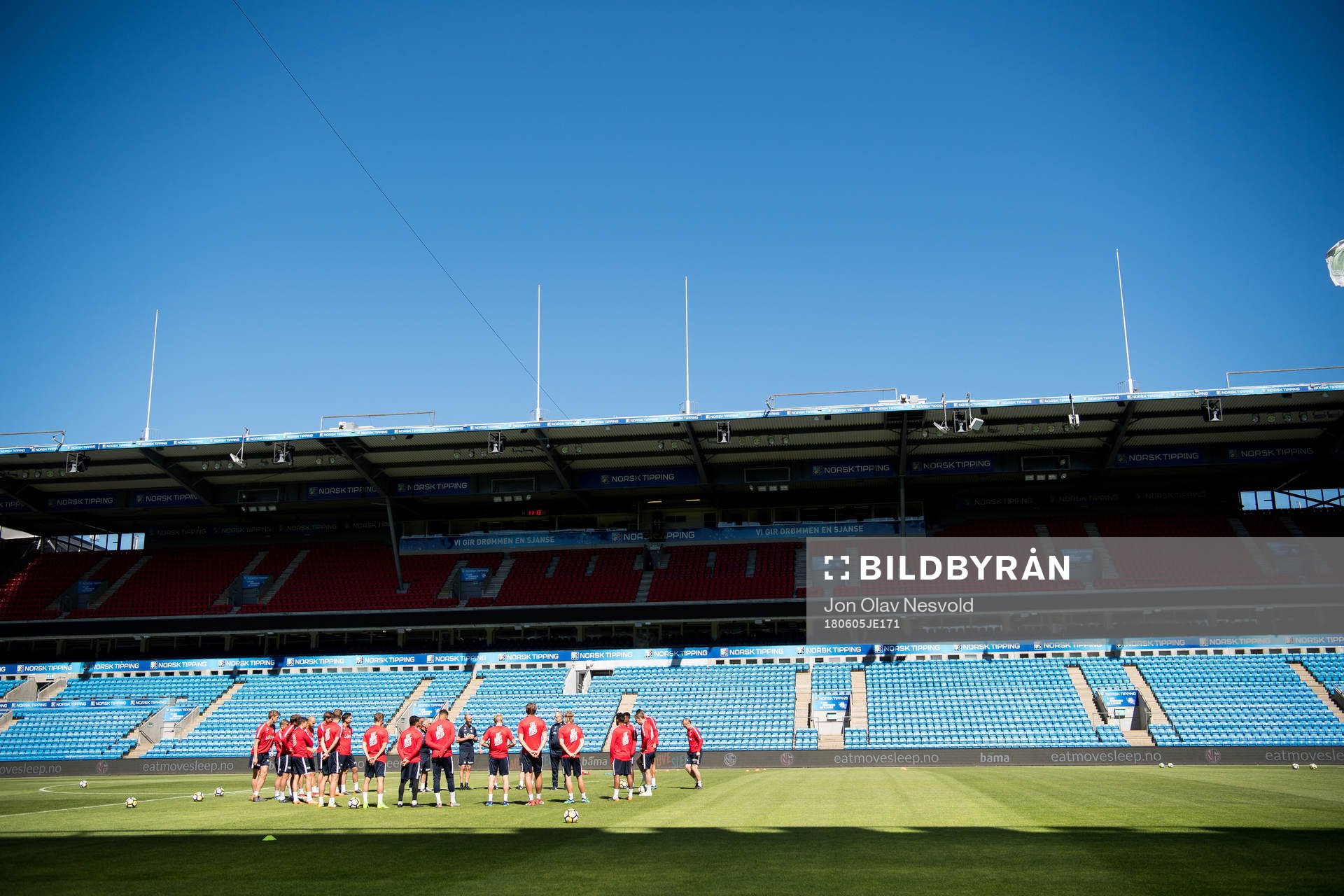 General view of Ullevaal Stadion