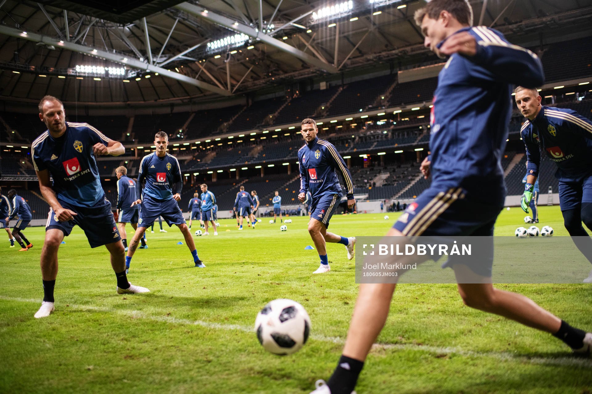 Andreas Granqvist, Mikael Lustig, Marcus Berg, Victor