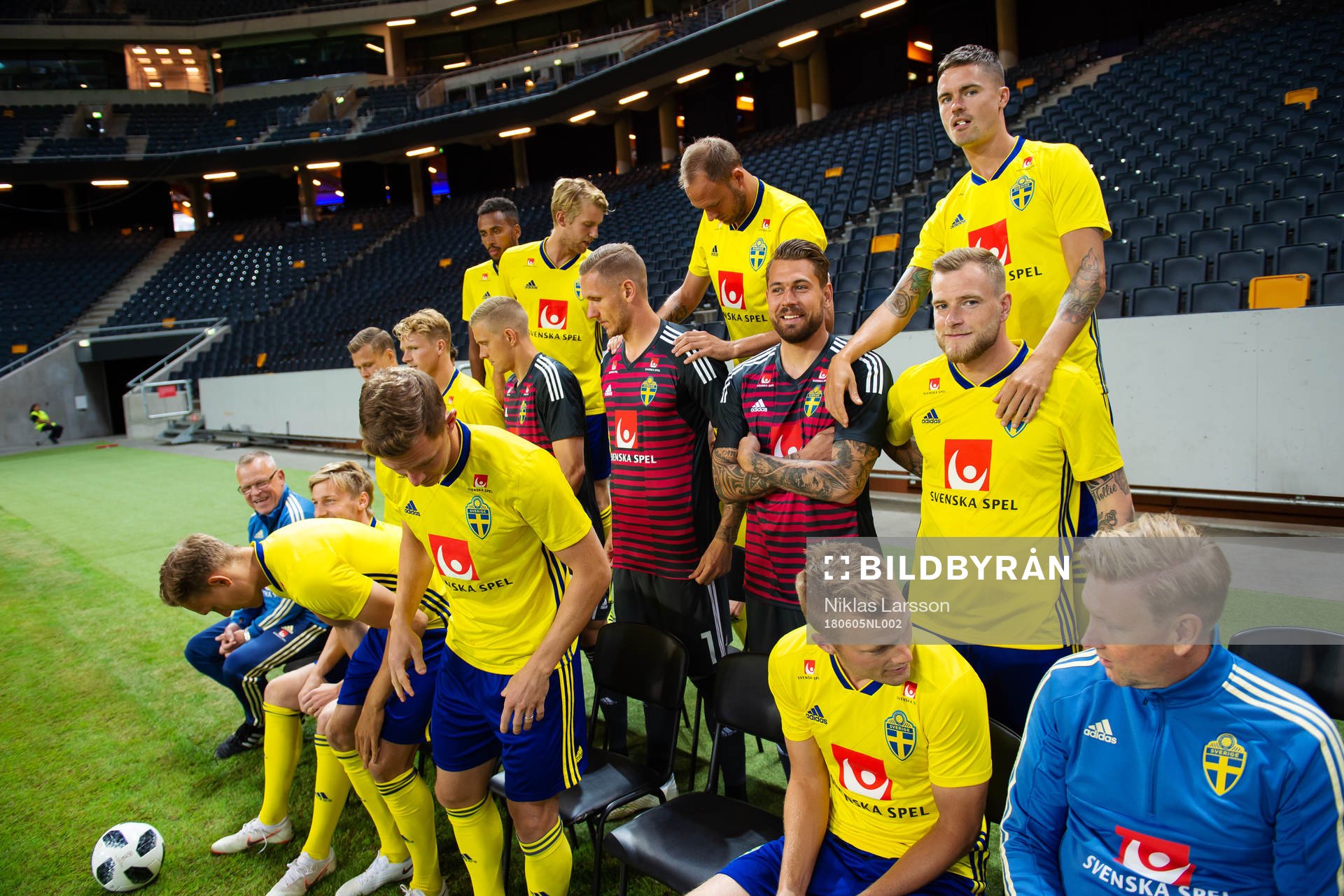 Robin Olsen, Andreas Granqvist, Kristoffer Nordfeldt, John