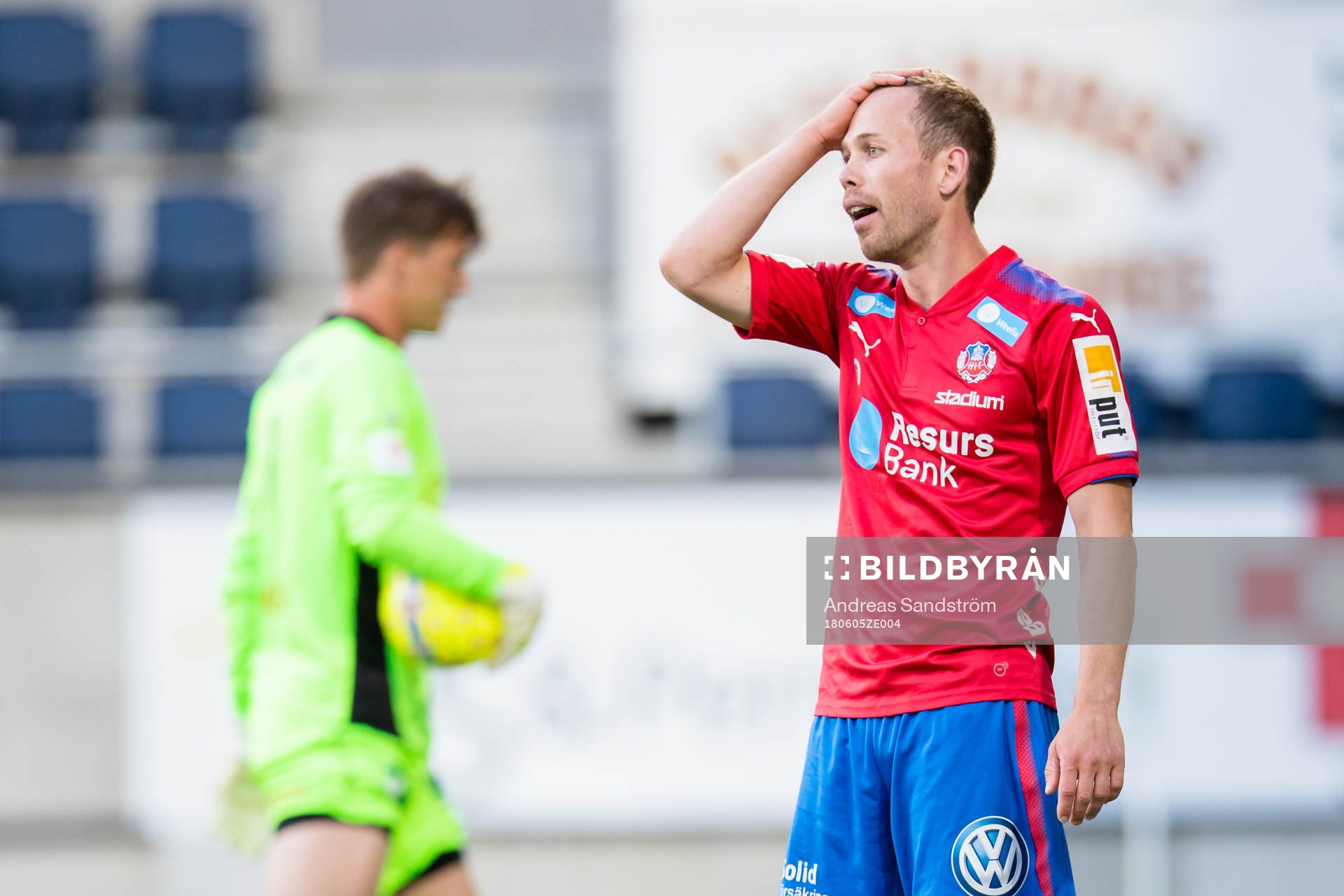 Helsingborgs Anders Degn Randrup deppar