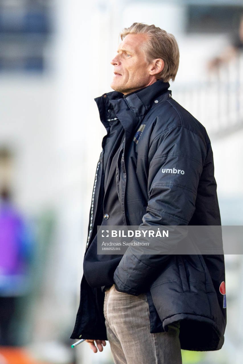 Gefles tränare Johan Mjällby