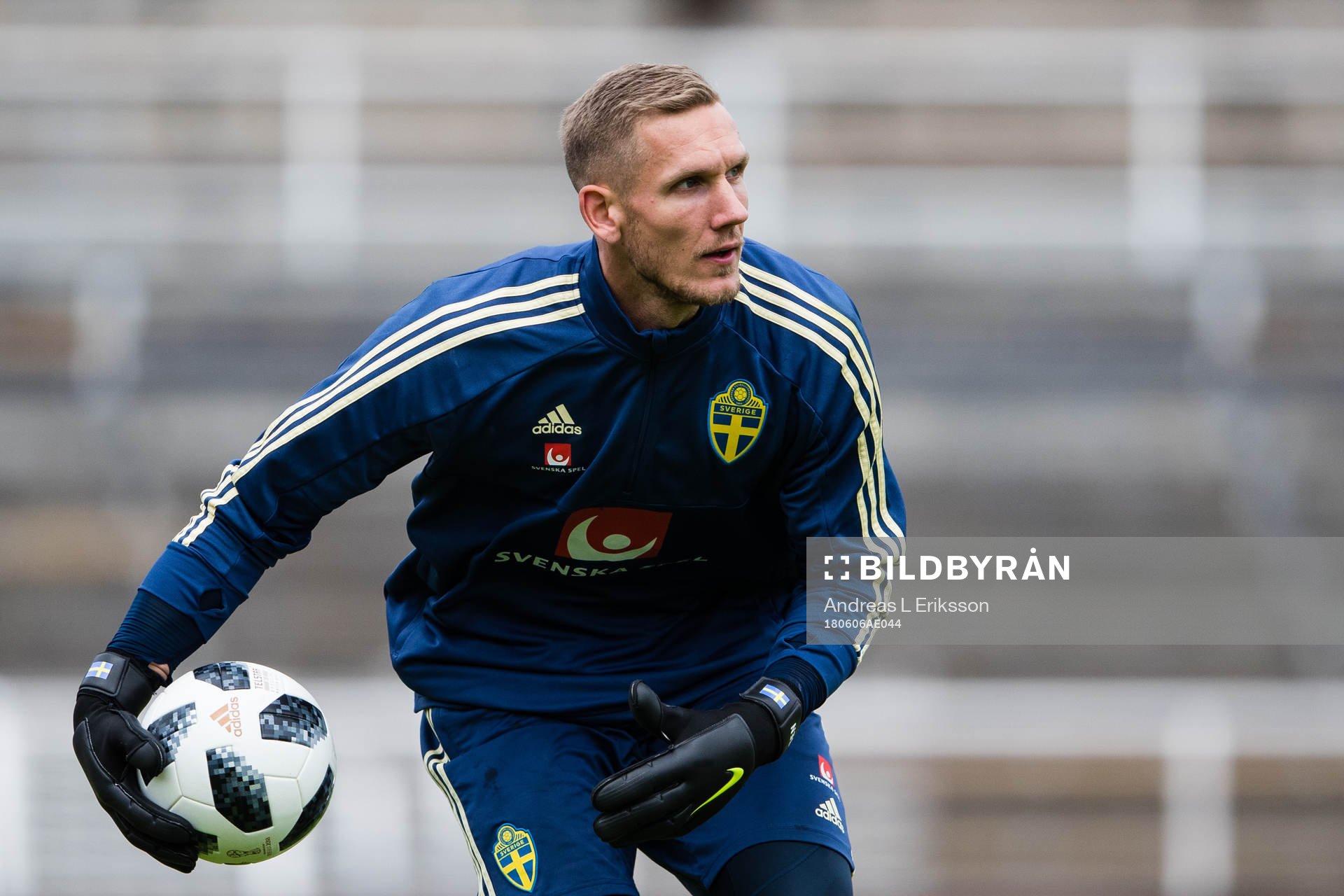 Sveriges målvakt Robin Olsen