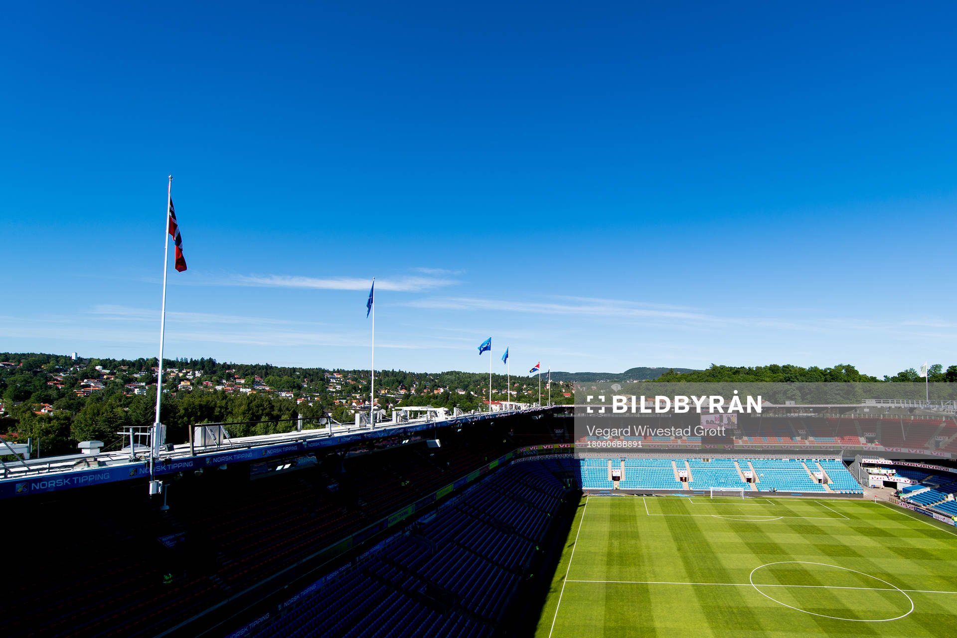 General view of Ullevaal stadion