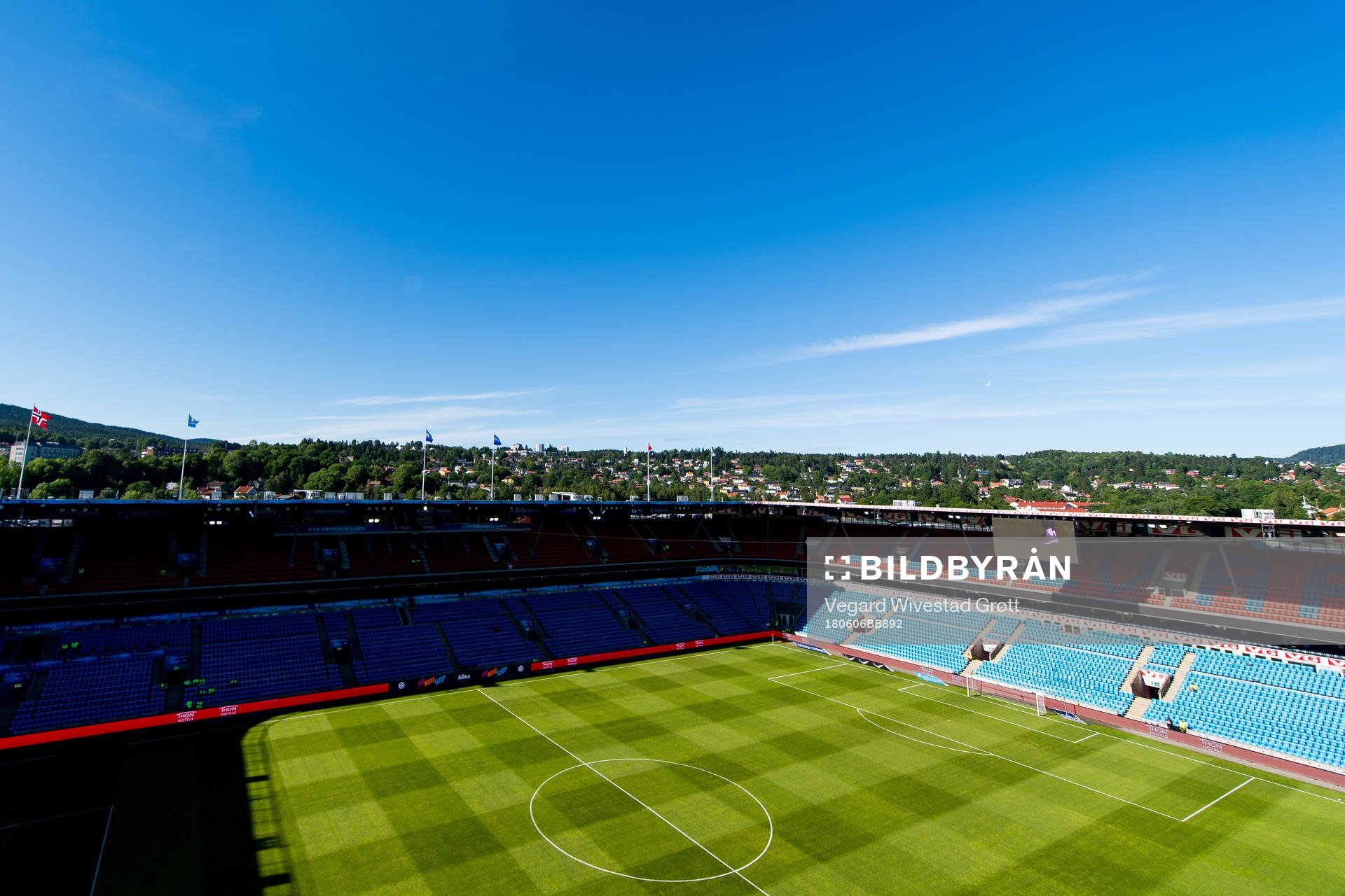 General view of Ullevaal stadion