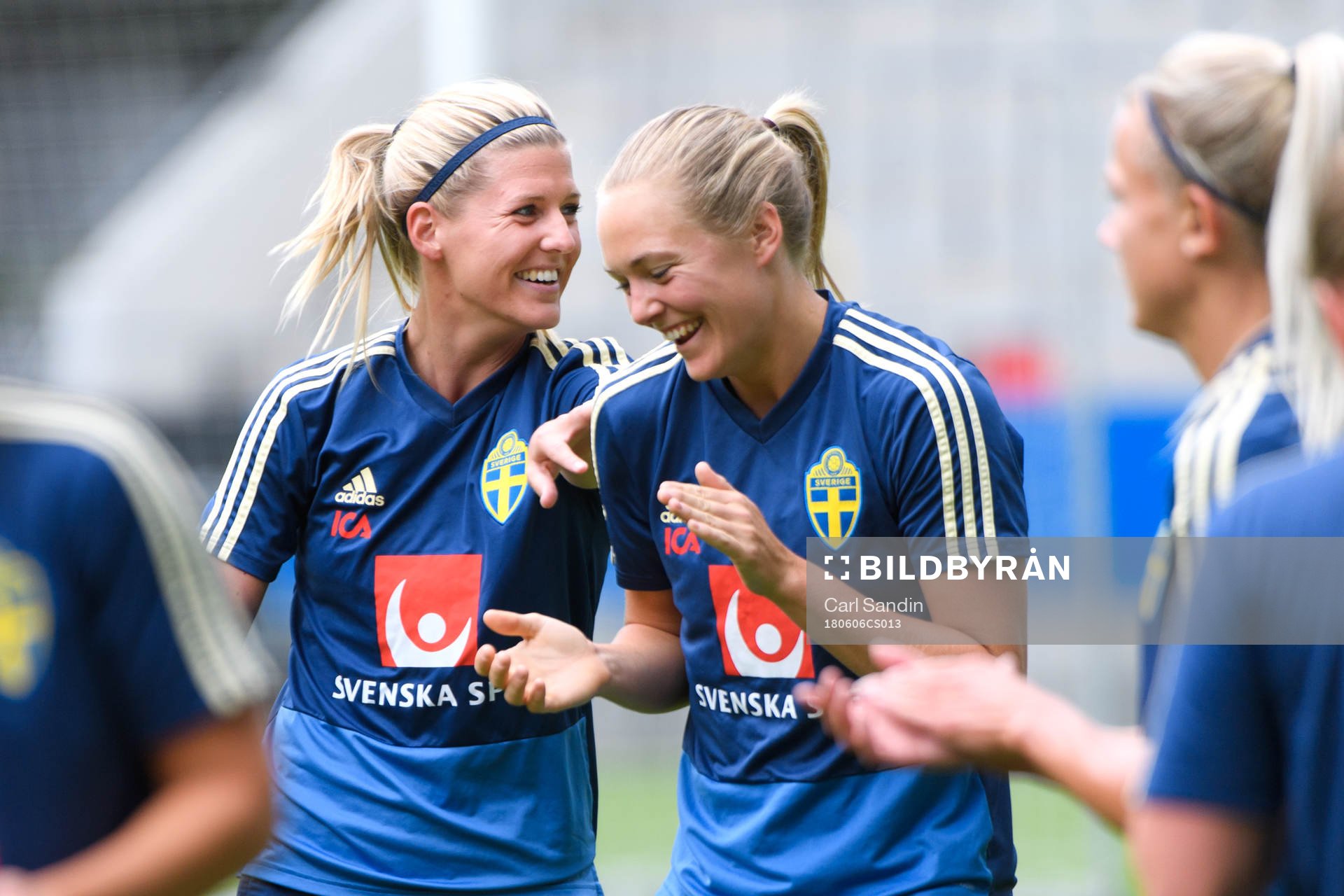 Olivia Schough och Magdalena Eriksson