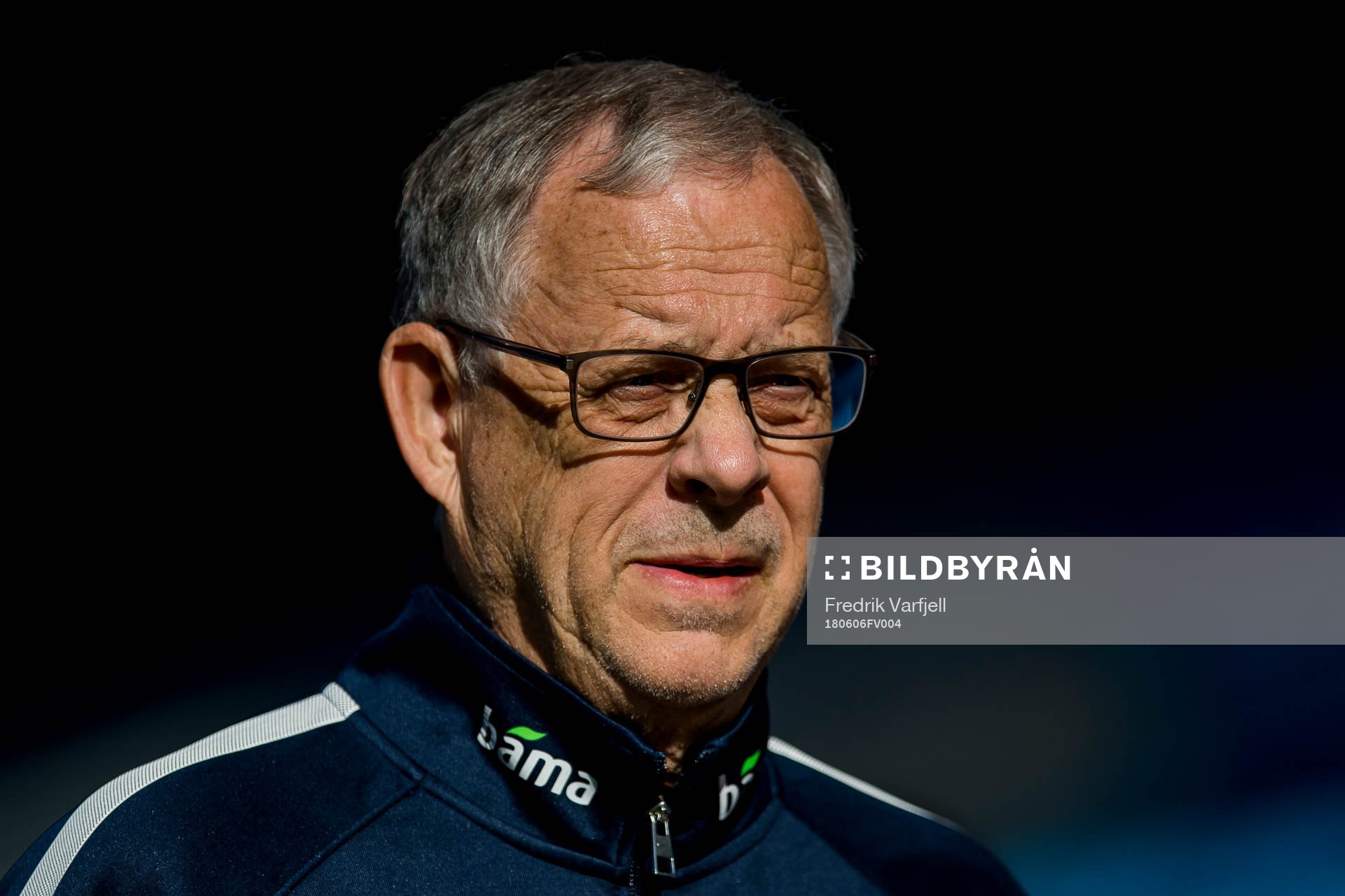 Lars Lagerbäck, head coach of Norway