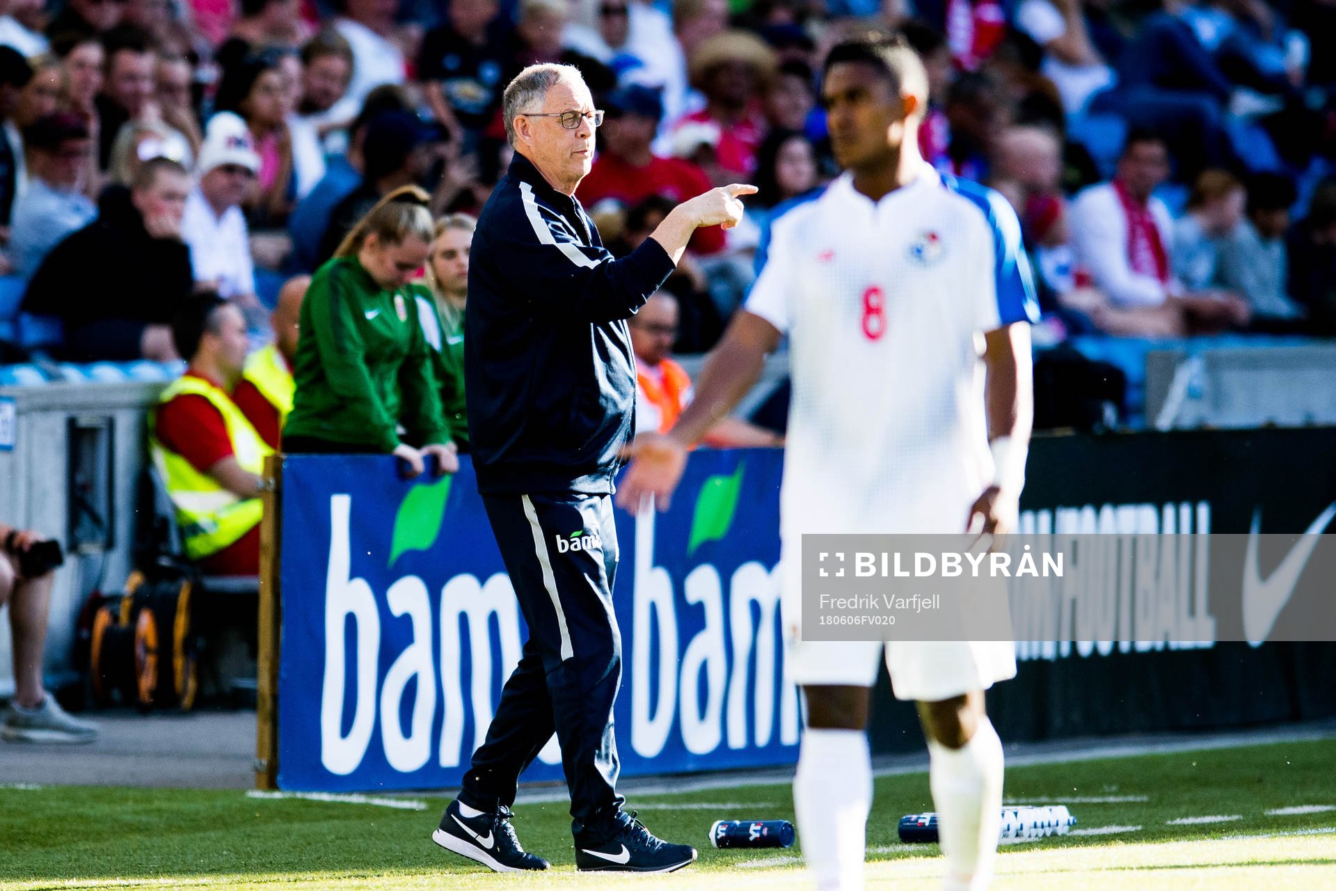 Lars Lagerbäck, head coach of Norway