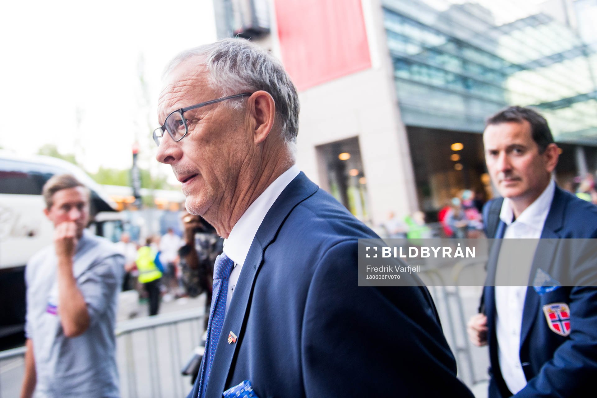 Lars Lagerbäck, head coach of Norway, after the international friendly football match between Norway and Panama on June 6, 2018 in Oslo.