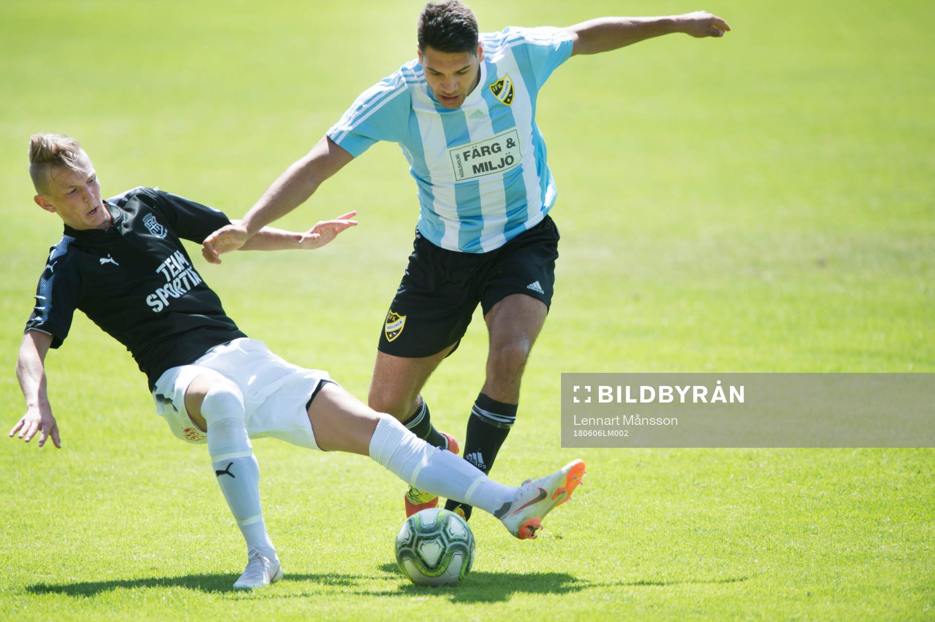IFK Hässleholms Tommy Filipovic i matchen i division 2