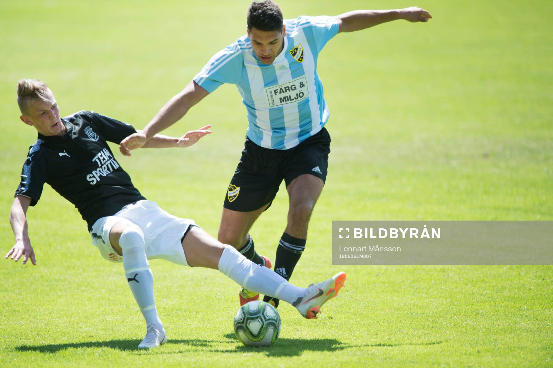 IFK Hässleholms Tommy Filipovic i matchen i division 2