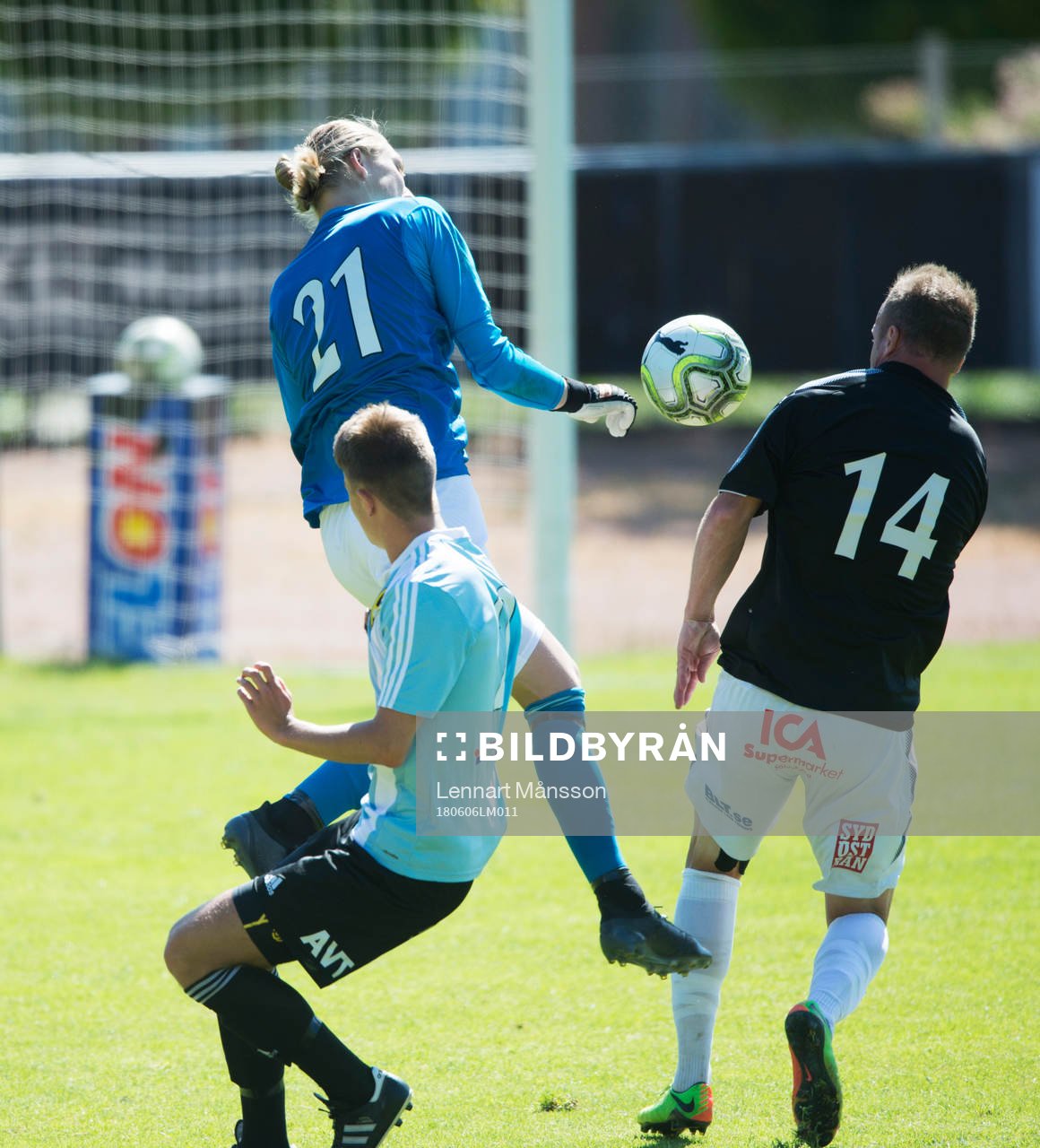 i matchen i division 2 mellan Sölvesborg och IFK