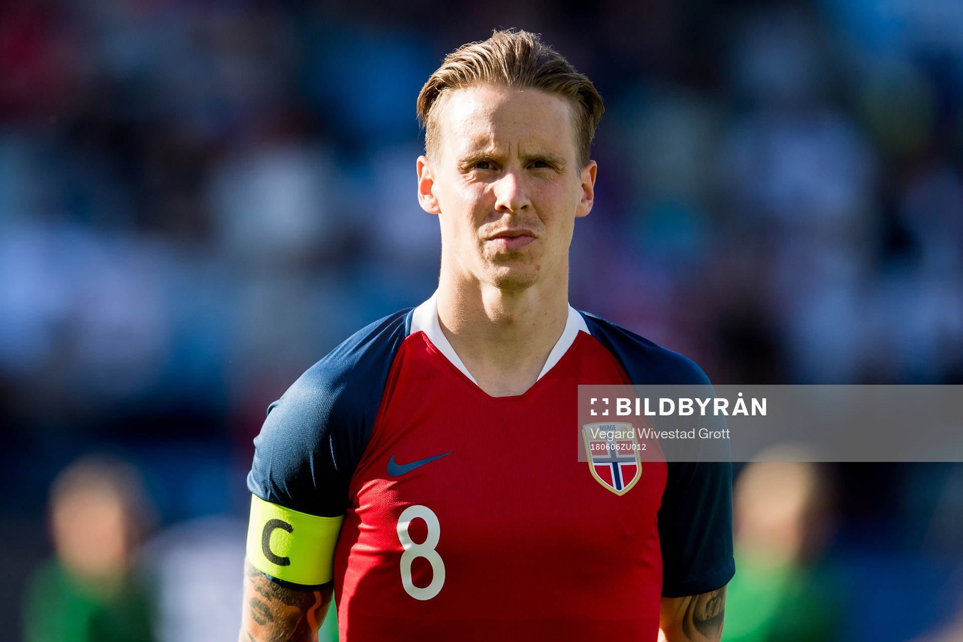 Stefan Johansen of Norway