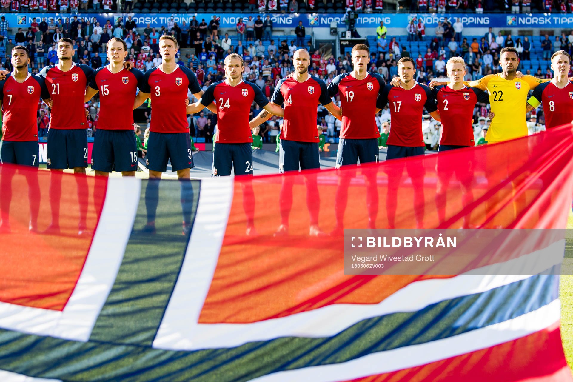 Joshua King, Bjørn Maars Johnsen, Sander Berge, Kristoffer