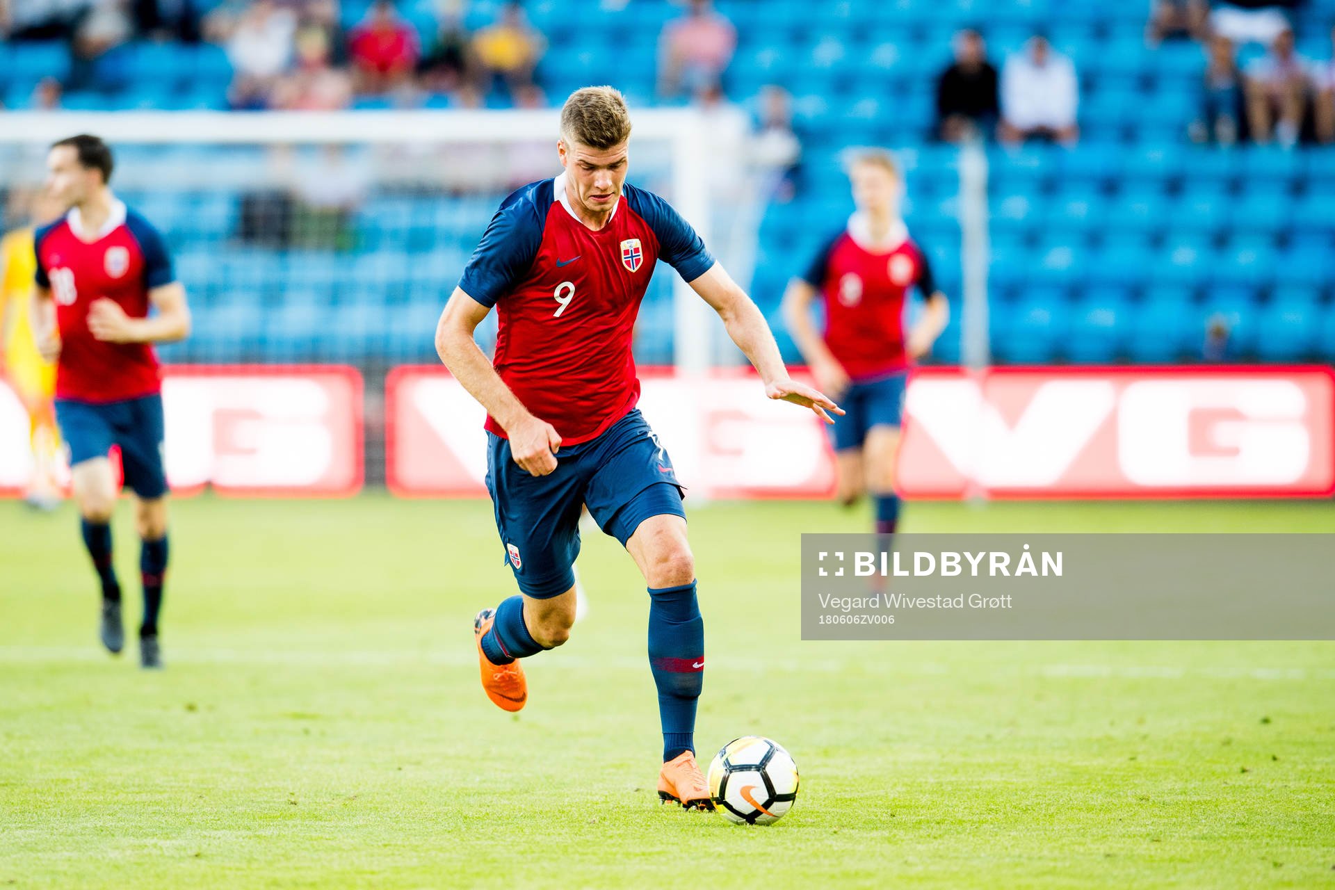 Alexander Sørloth of Norway