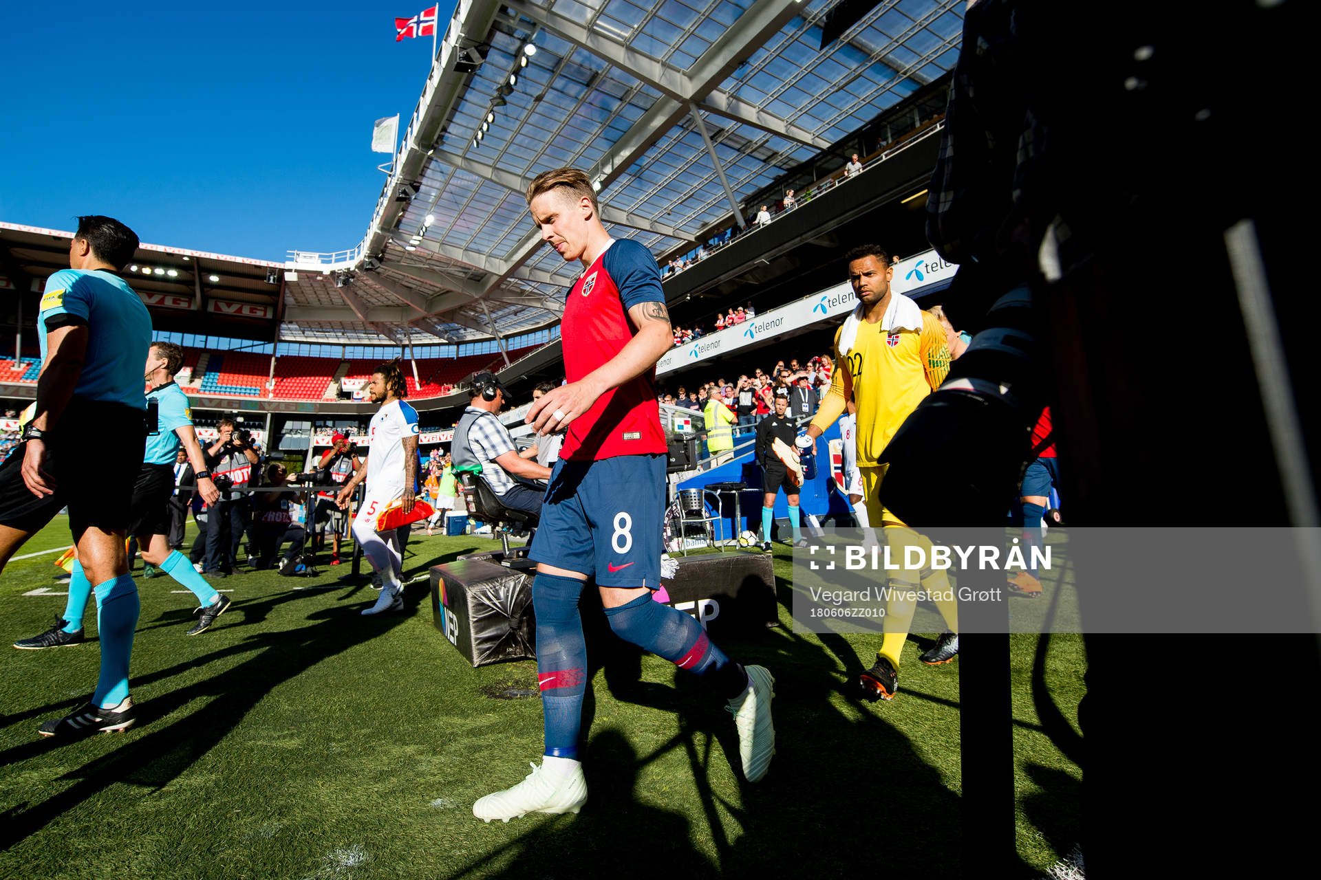 Stefan Johansen of Norway