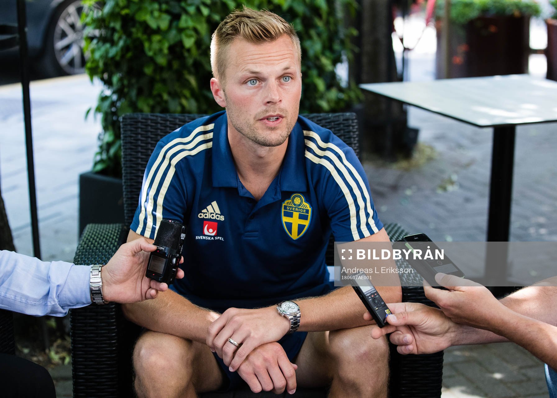 Sveriges Sebastian Larsson