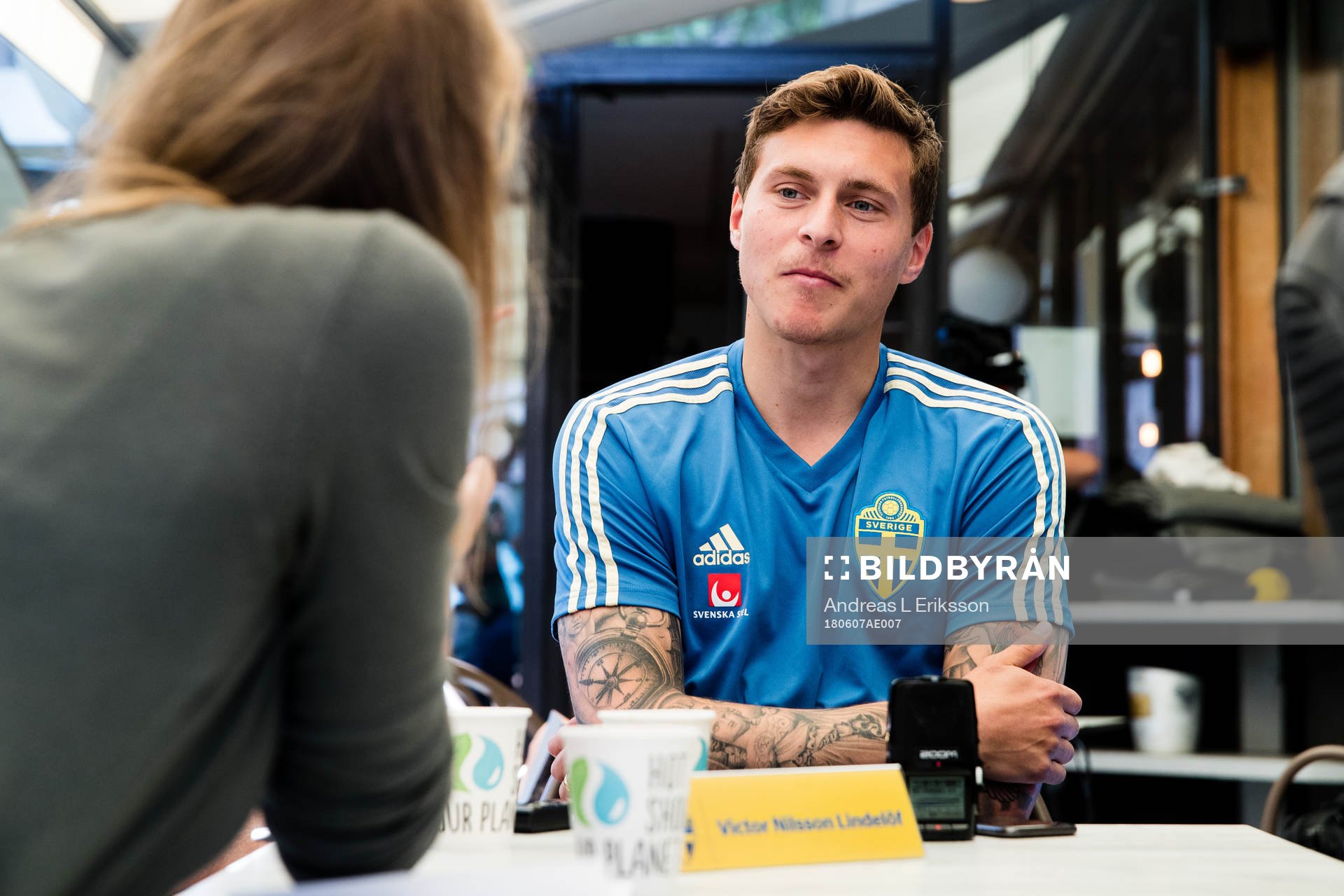 Sveriges Victor Nilsson Lindelöf