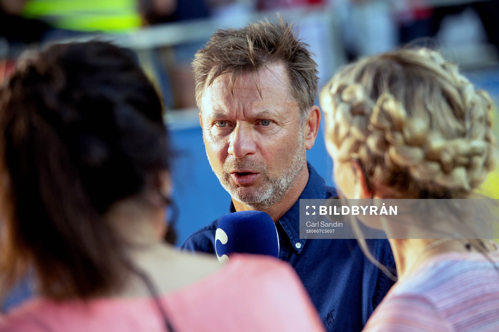 Sveriges förbundskapten Peter Gerhardsson