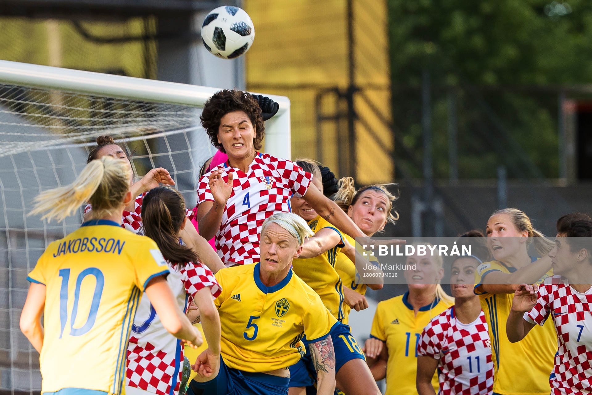 Sveriges Nilla Fischer, Fridolina Rolfö och Linda Sembrant