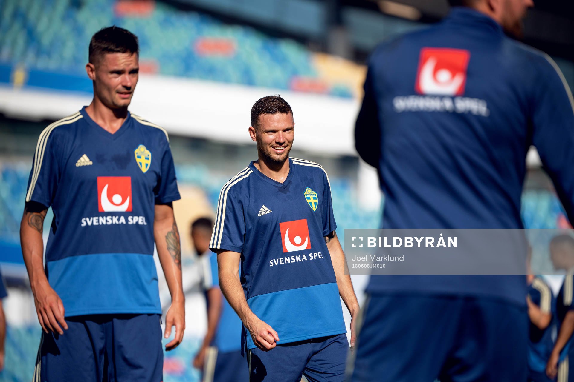 Mikael Lustig och Marcus Berg