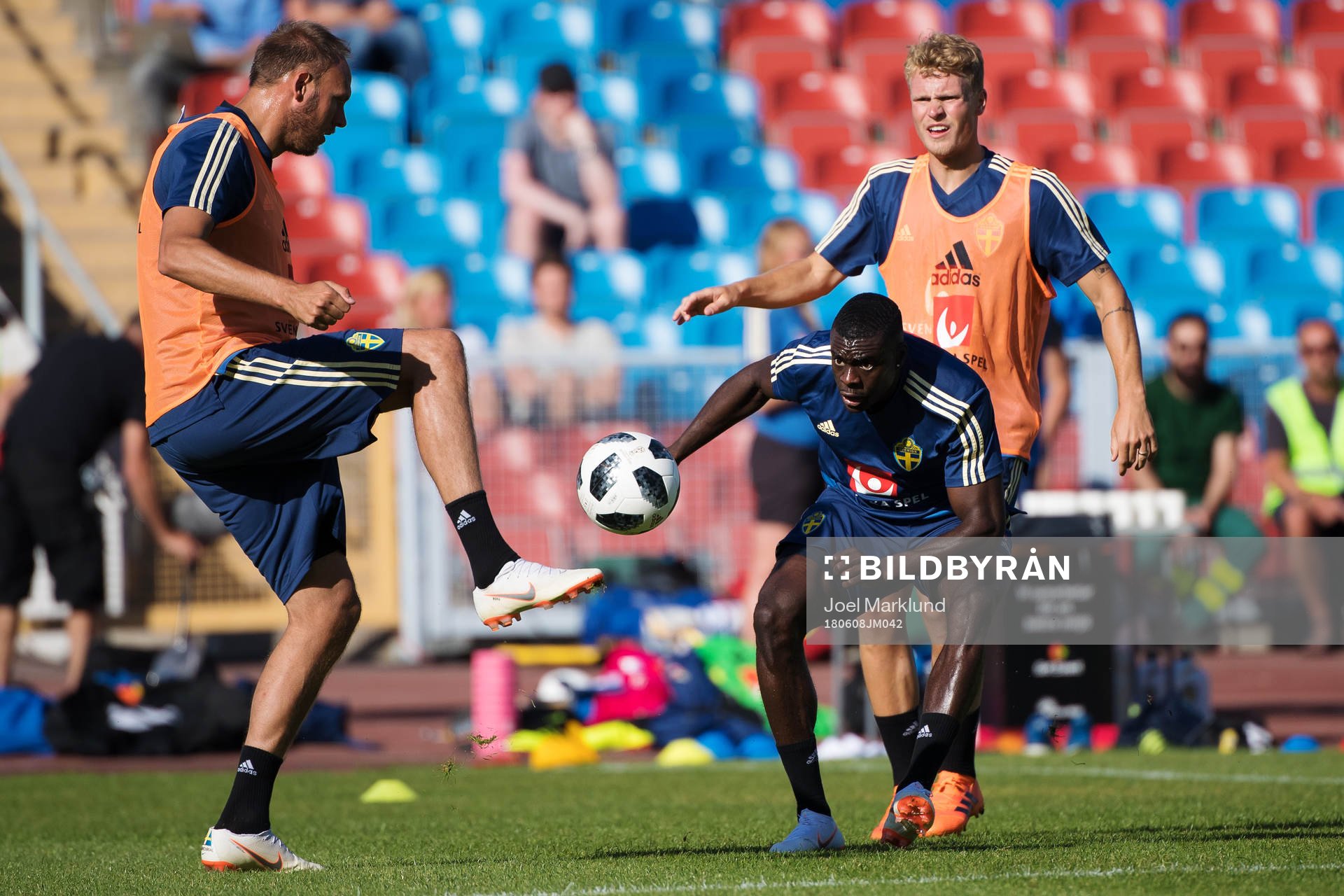 Andreas Granqvist, Ken Sema och Oscar Hiljemark