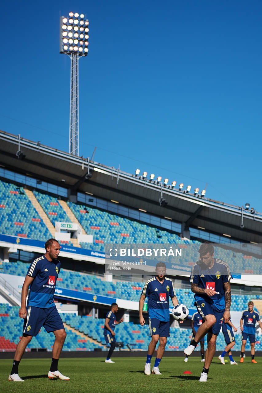 Andreas Granqvist, Marcus Berg och Victor Nilsson Lindelöf