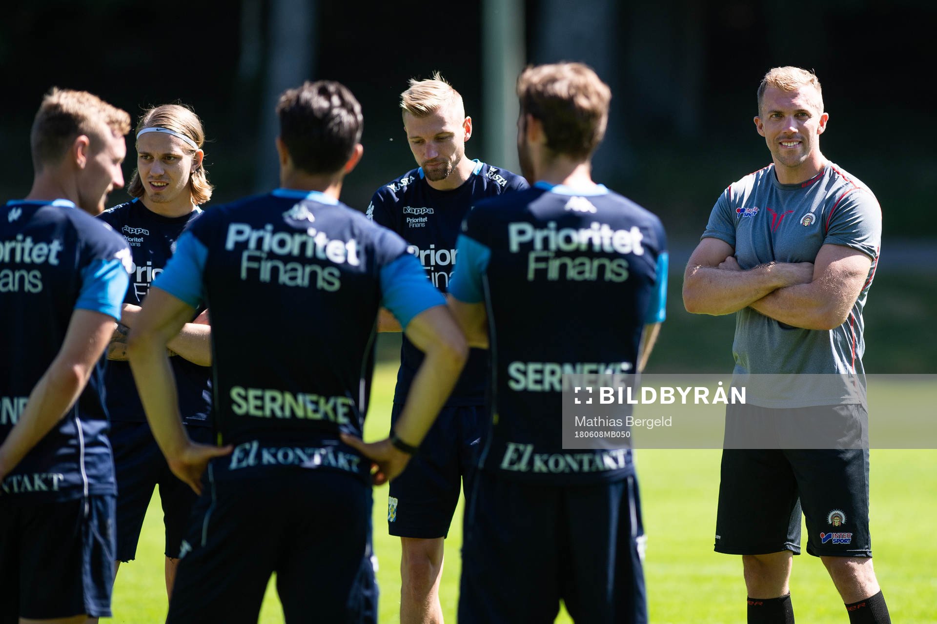 IFK Göteborgs Elias Mar Omarsson, Sebastian Eriksson och
