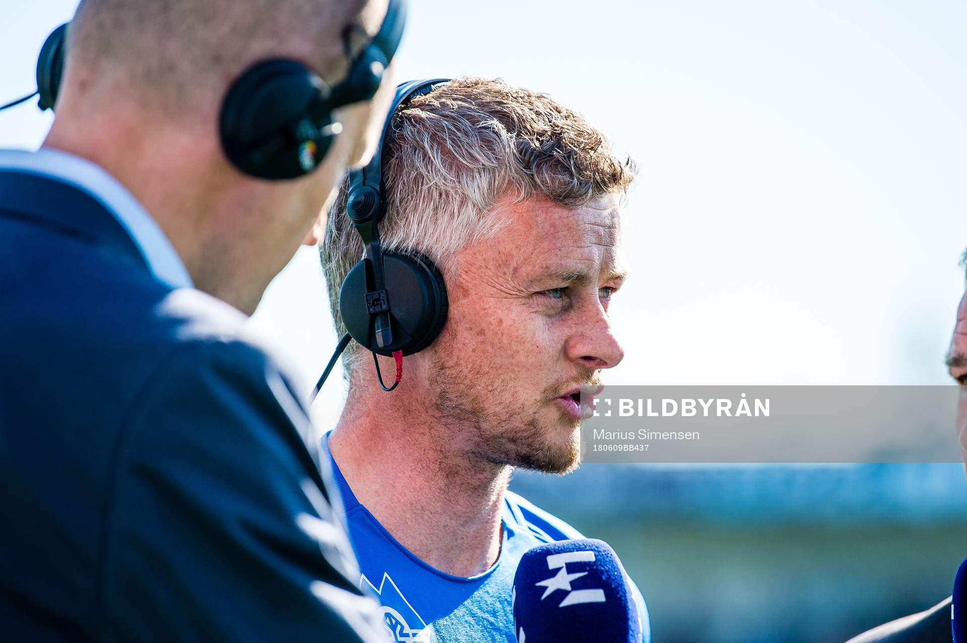 Ole Gunnar Solskjær, head coach of Molde