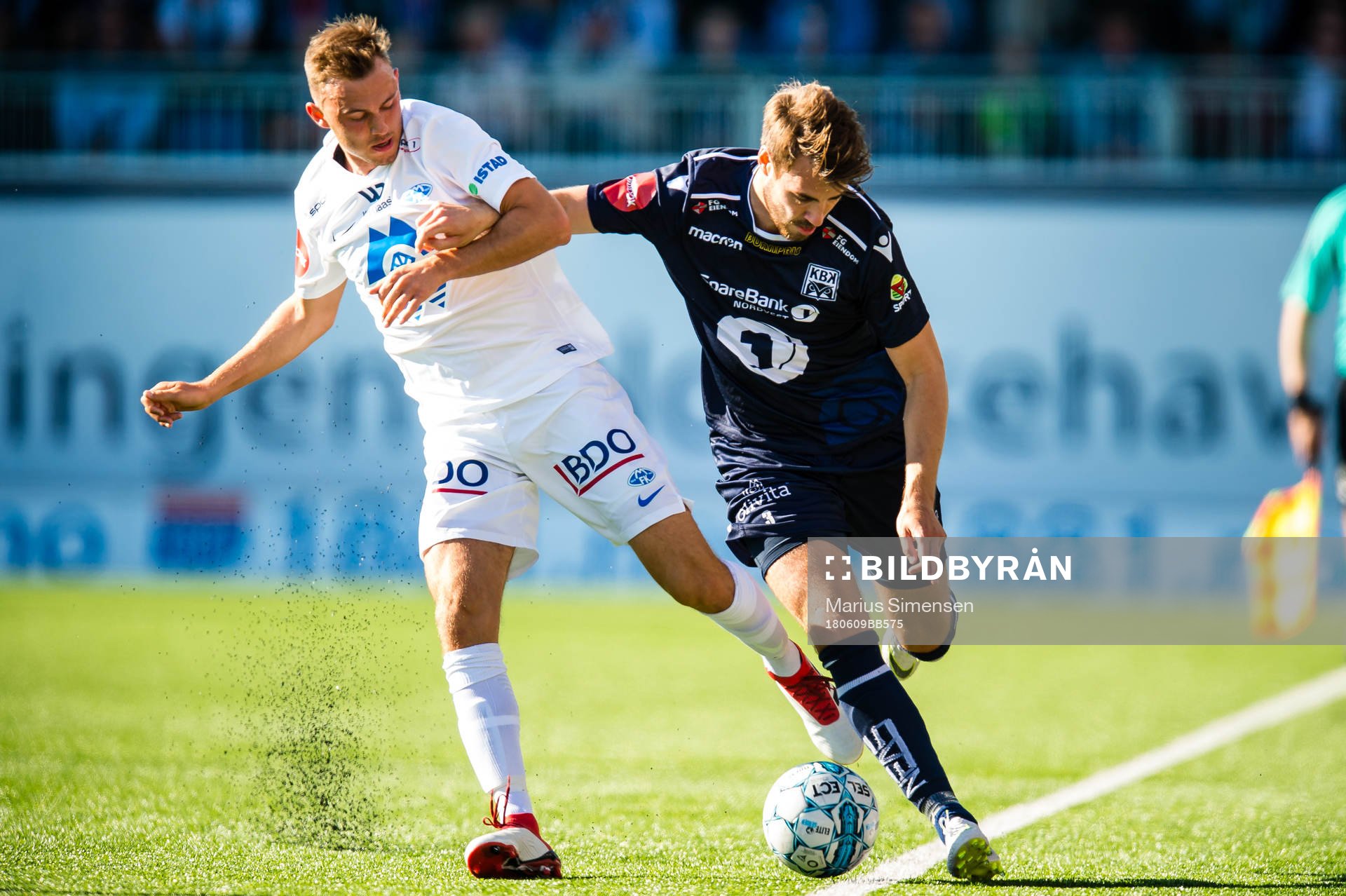 Fredrik Aursnes of Molde and Christoffer Aasbak of